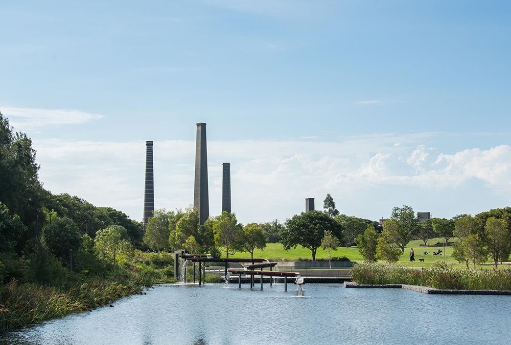 Sydney Park Water Re-Use Project, Turf Design Studio | International Design Awards Winners