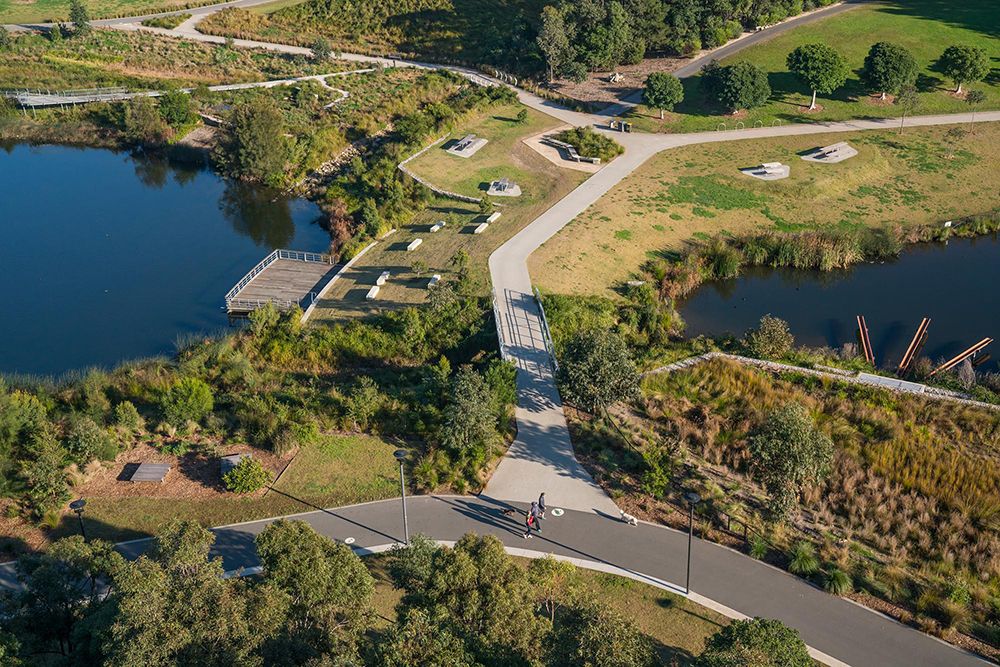 Sydney Park Water Re-Use Project, Turf Design Studio | International Design Awards Winners