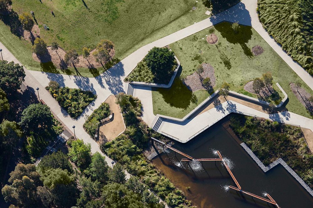 Sydney Park Water Re-Use Project, Turf Design Studio | International Design Awards Winners