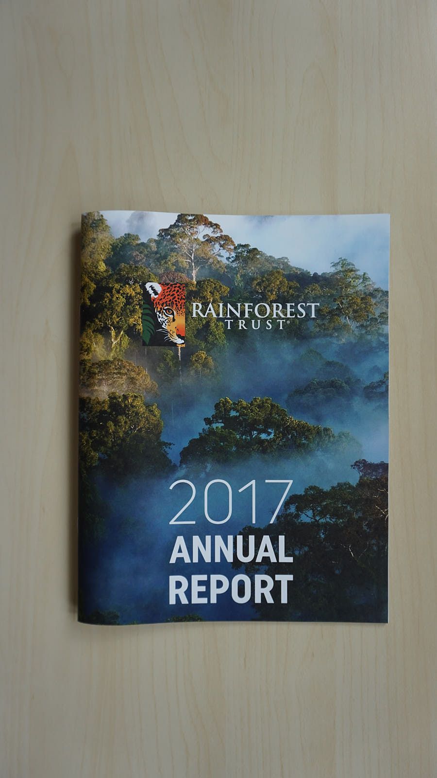 Annual Report 2017, Rainforest Trust | International Design Awards Winners