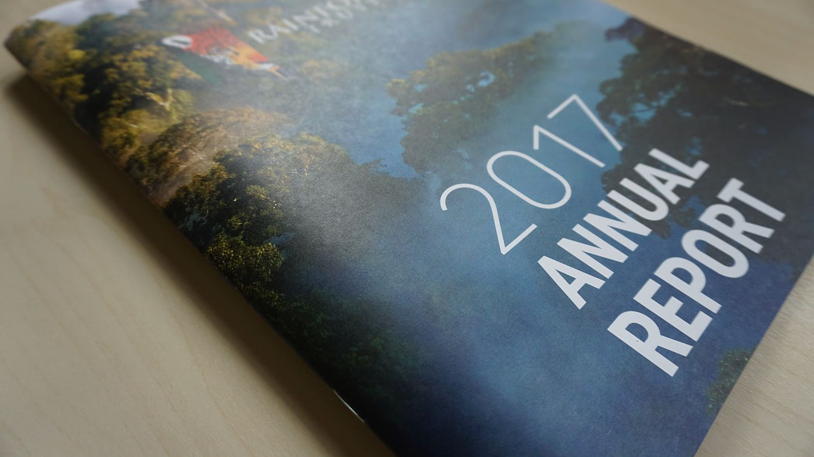 Annual Report 2017, Rainforest Trust | International Design Awards Winners