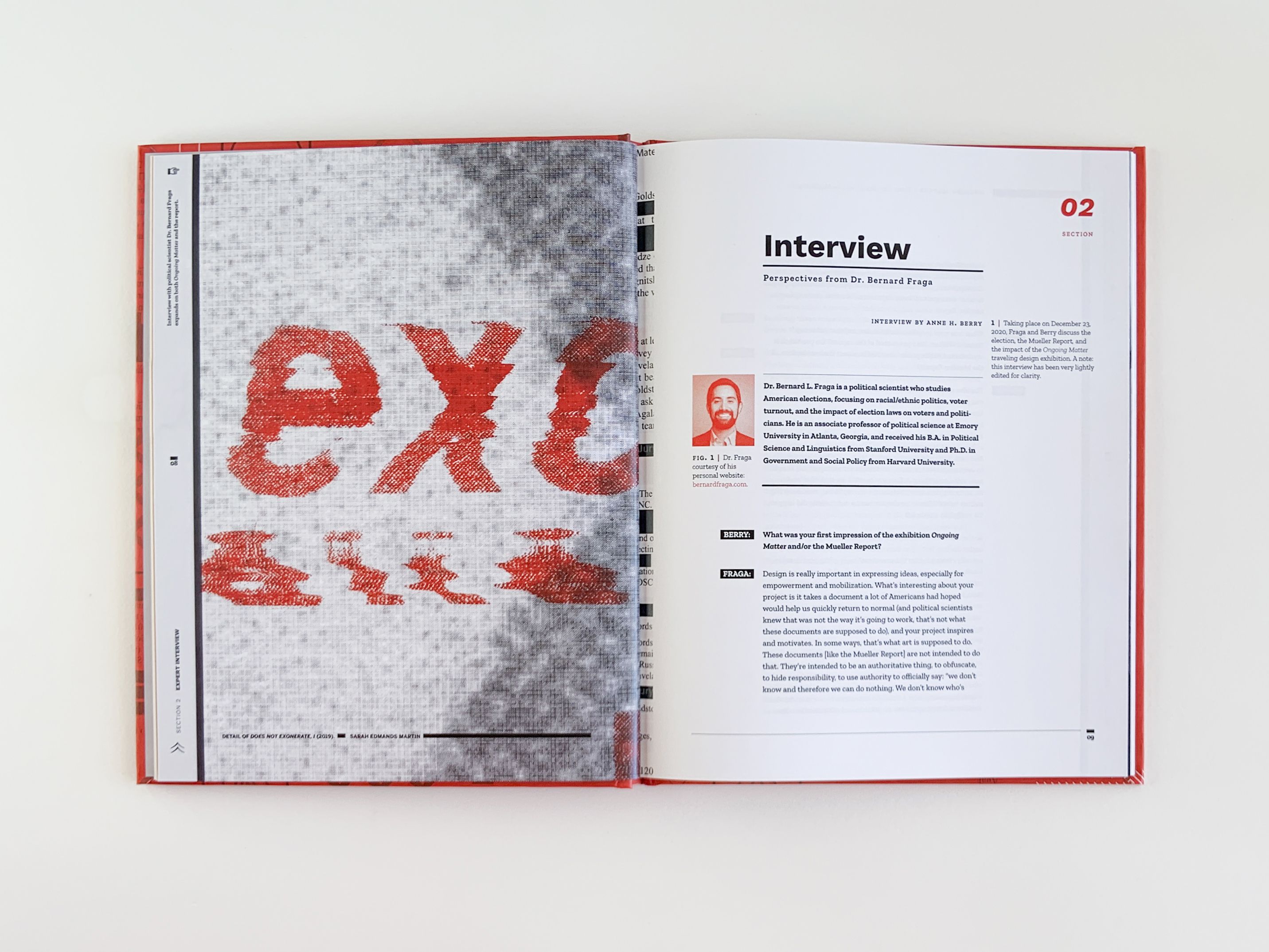 Ongoing Matter Catalogue Design, Sarah Martin Designs | International Design Awards Winners