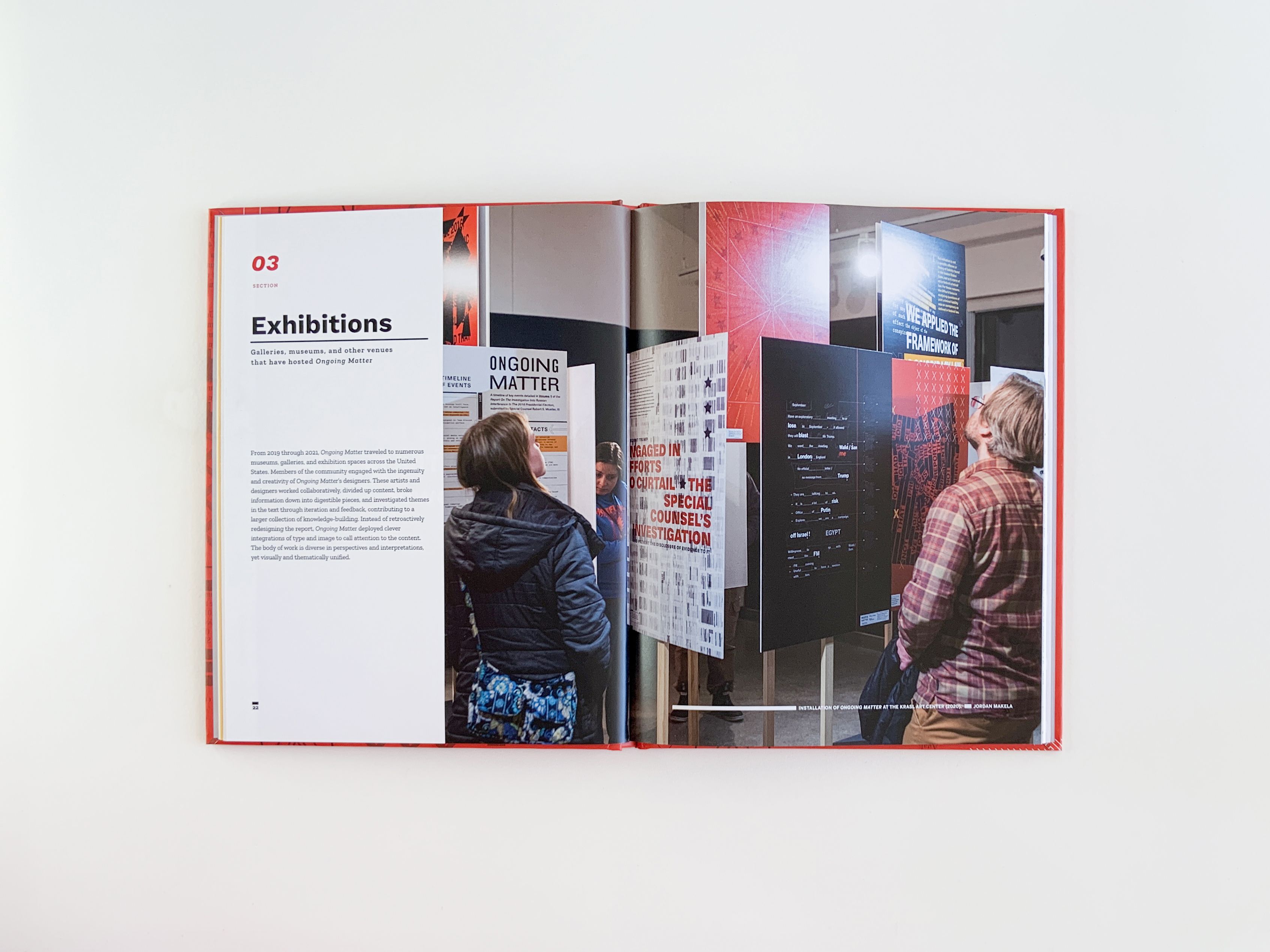 Ongoing Matter Catalogue Design, Sarah Martin Designs | International Design Awards Winners