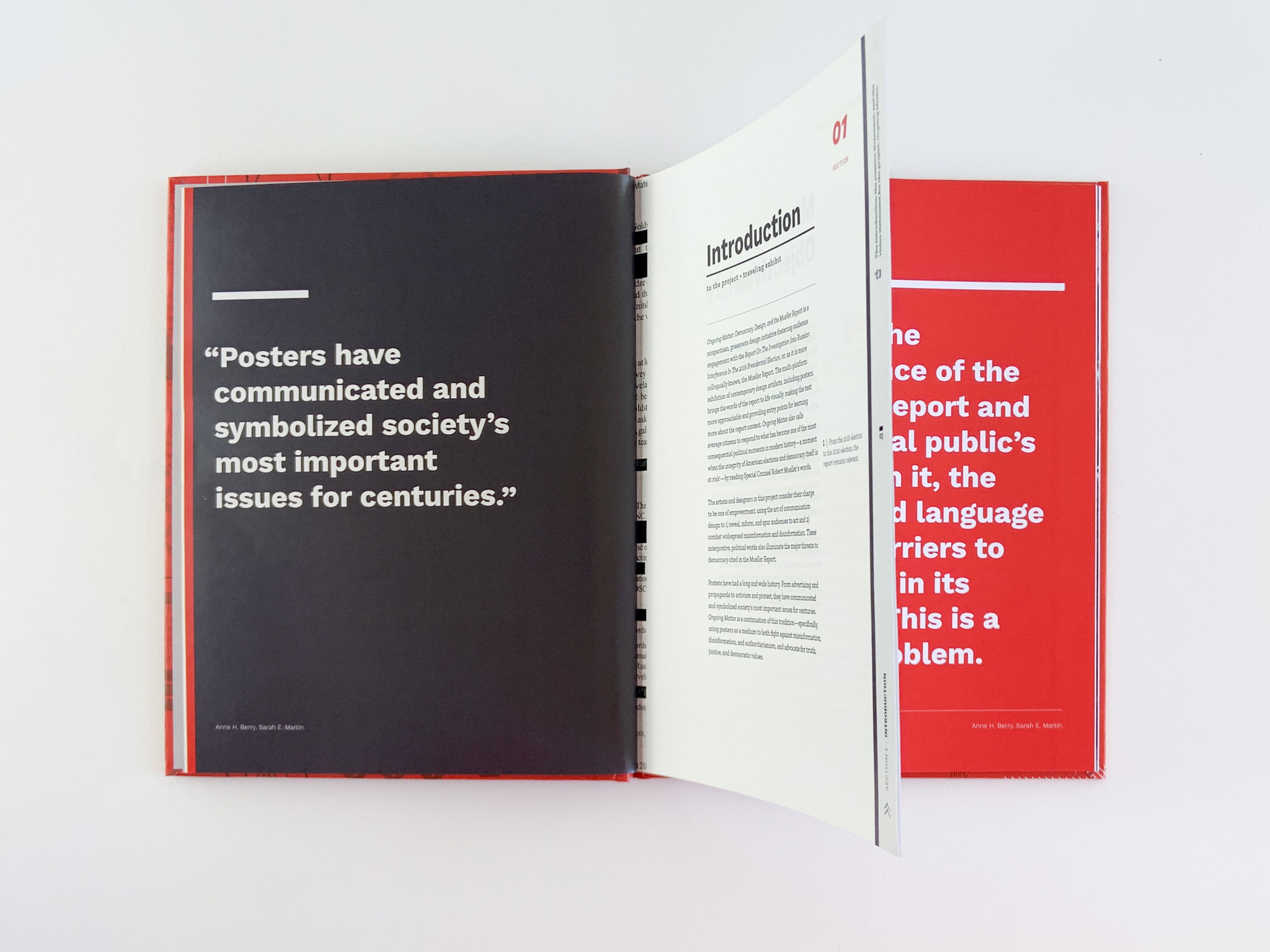 Ongoing Matter Catalogue Design, Sarah Martin Designs | International Design Awards Winners