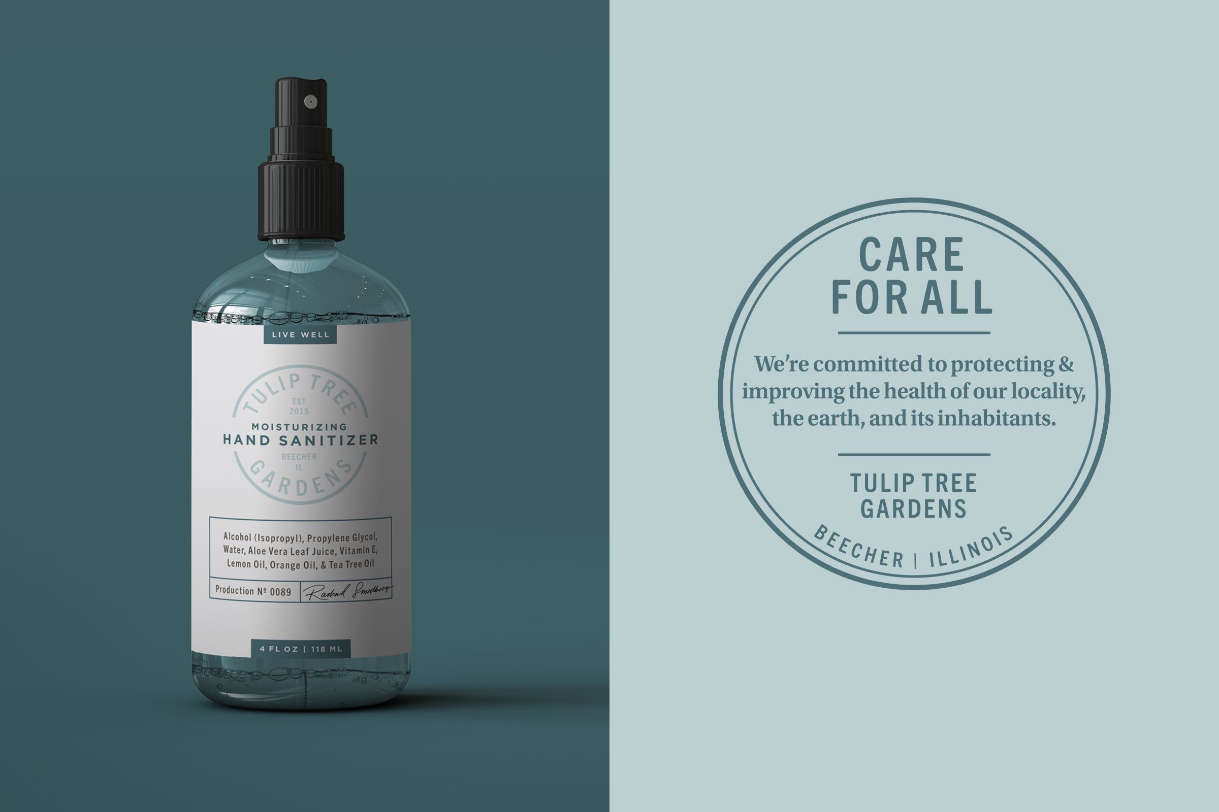 Tulip Tree Gardens Brand, +Intention | International Design Awards Winners