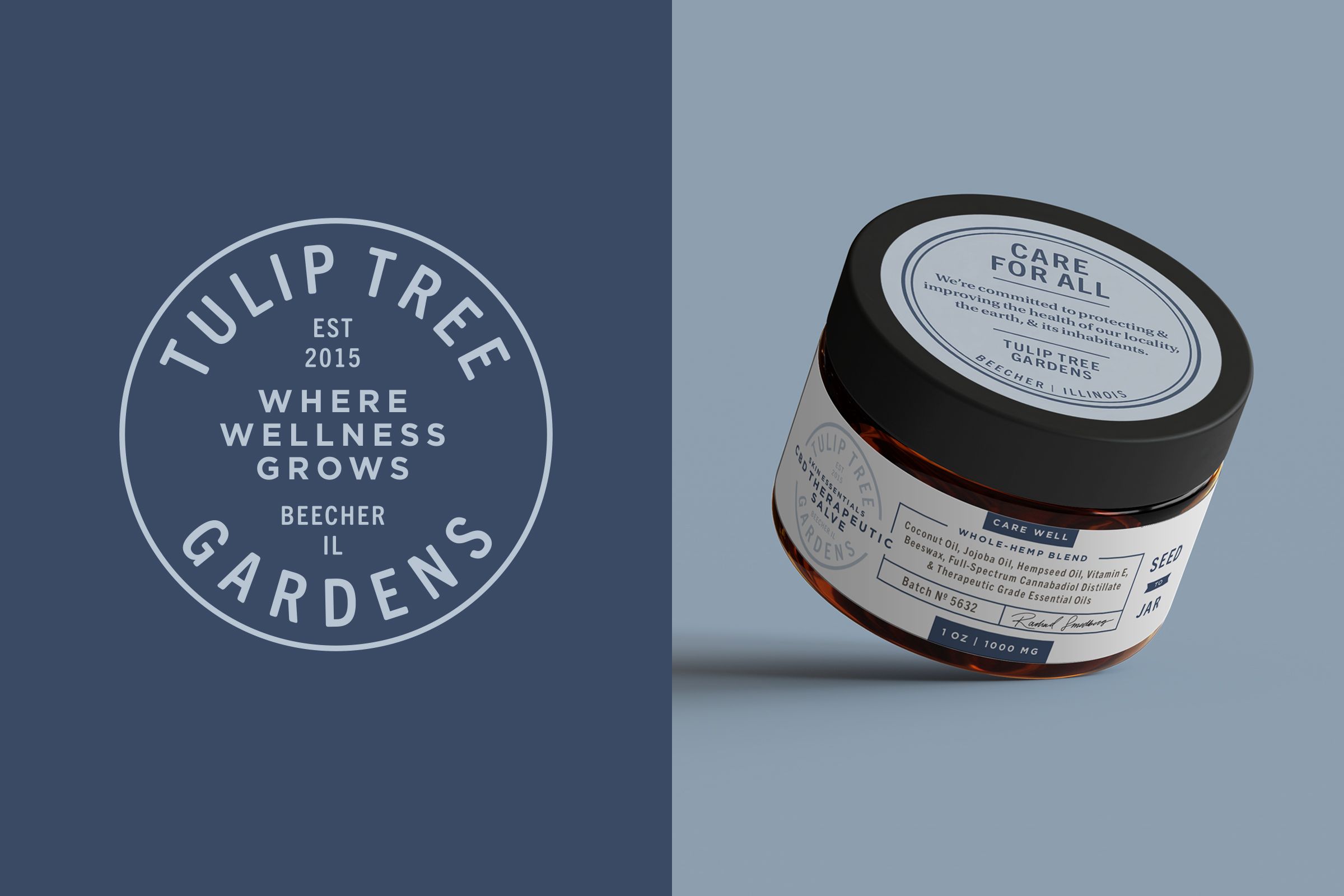 Tulip Tree Gardens Brand, +Intention | International Design Awards Winners