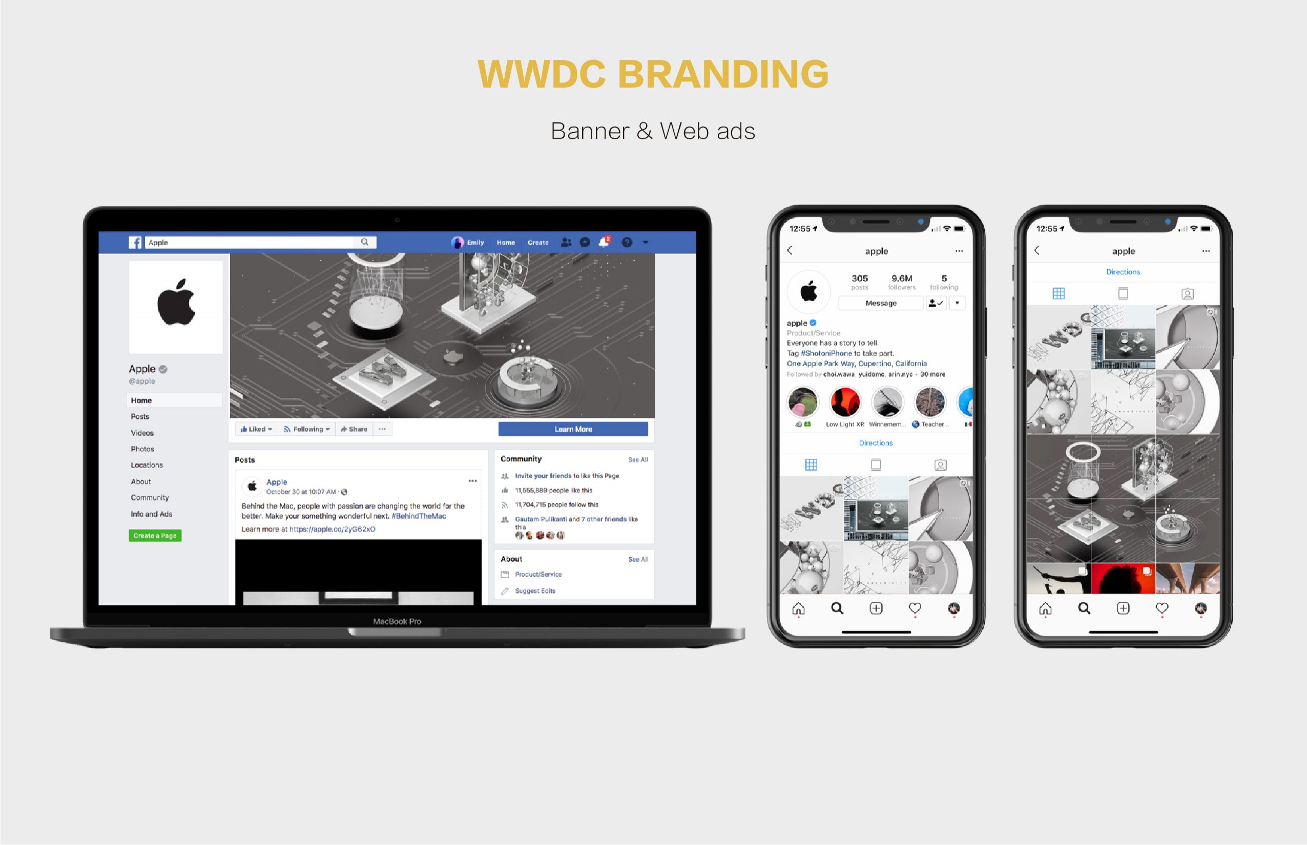 WWDC Branding,  | International Design Awards Winners