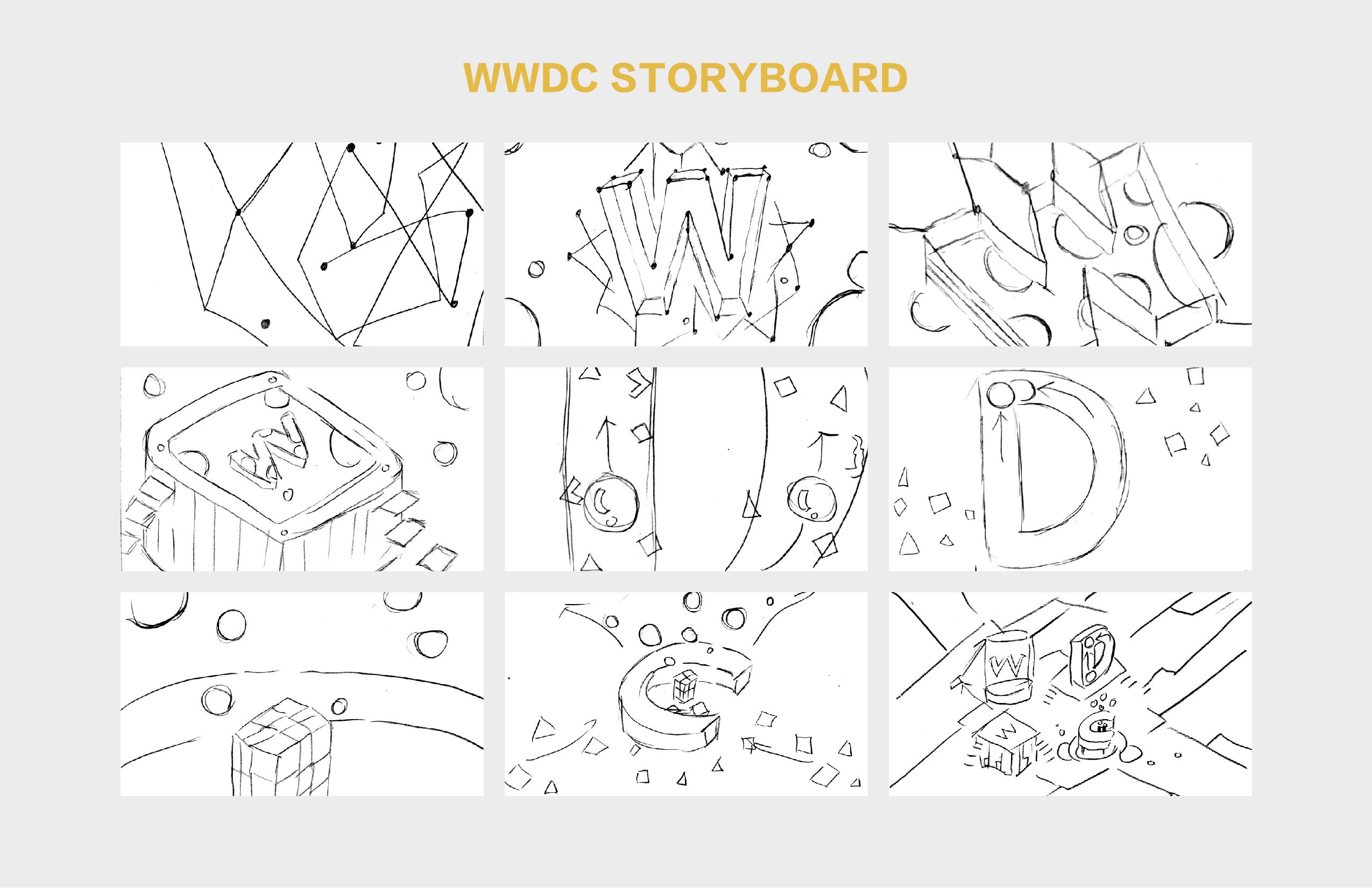WWDC Branding,  | International Design Awards Winners