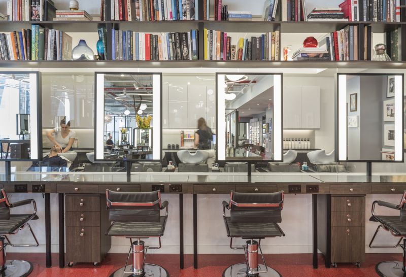 John Barrett Salon by Jennifer Greene, Riley Architect