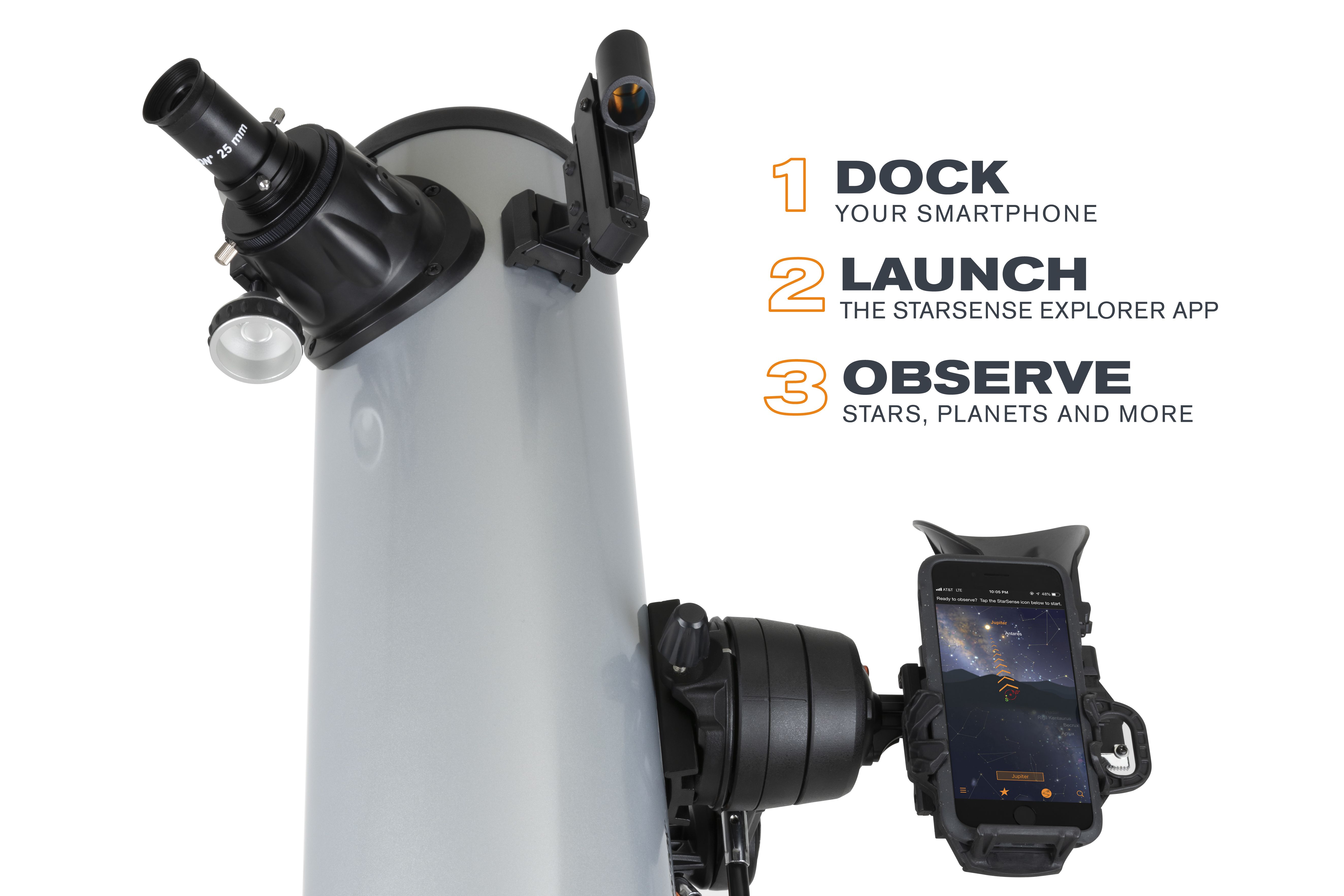 StarSense Explorer™ DX 130mm Telescope, Celestron | International Design Awards Winners