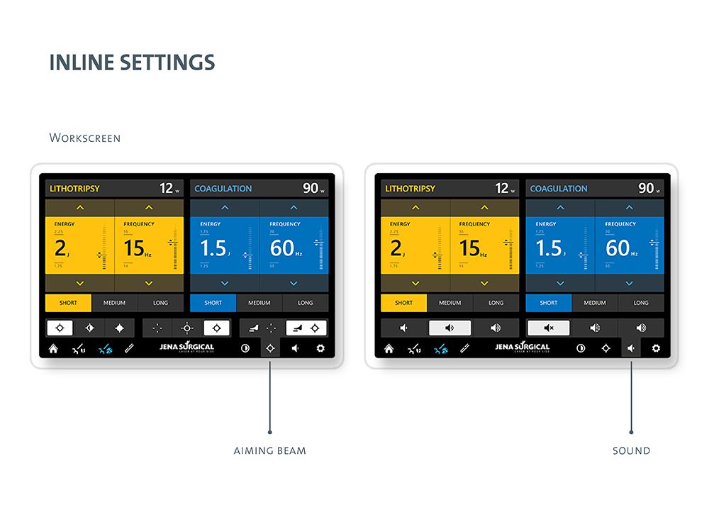 User Interface for prostate enucleation, Wolfram Designer und Ingenieure | International Design Awards Winners