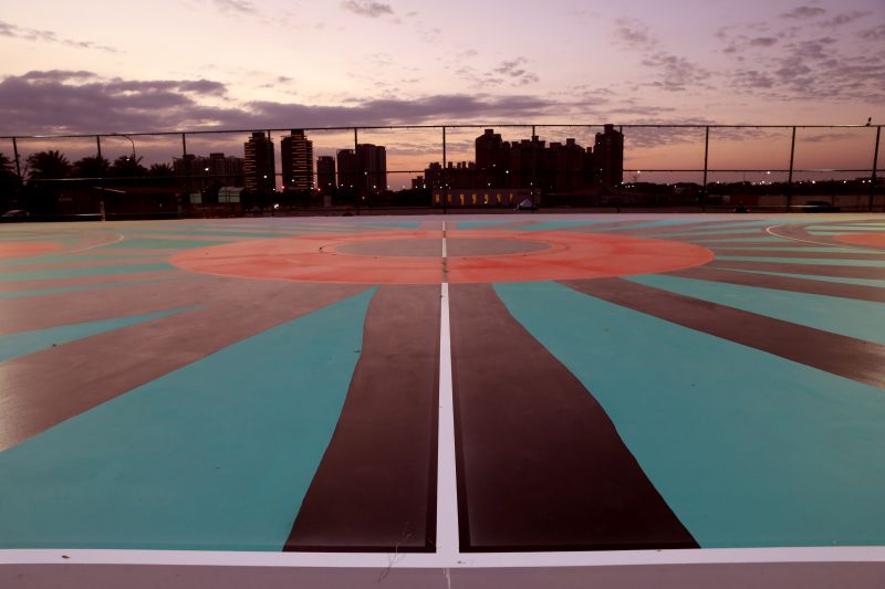 Art Basketball Court by Yi Shueh Lee, 4Cus Creative International