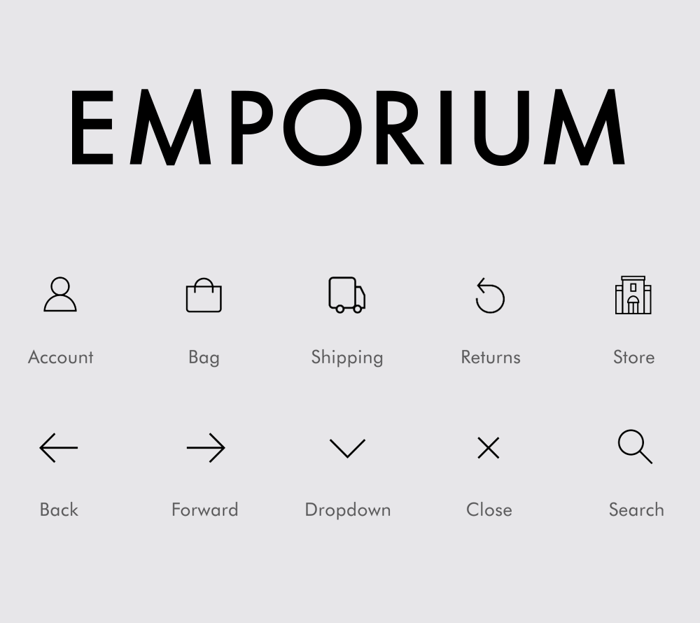 EMPORIUM - Luxury fashion store, creativio - tovarna idej | International Design Awards Winners