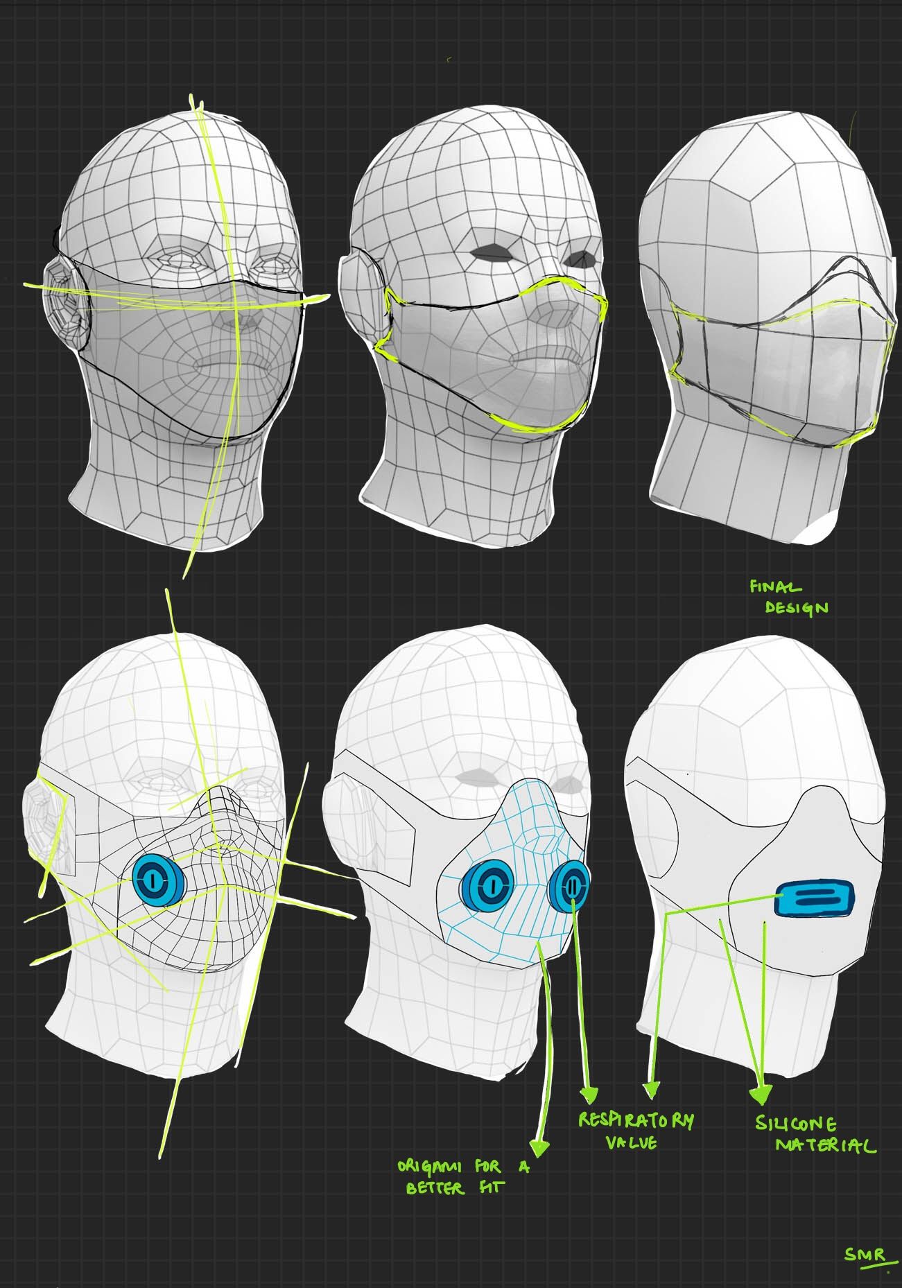 A Modular Face Mask,  | International Design Awards Winners