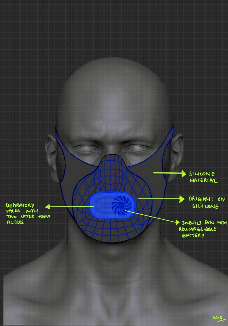 A Modular Face Mask,  | International Design Awards Winners