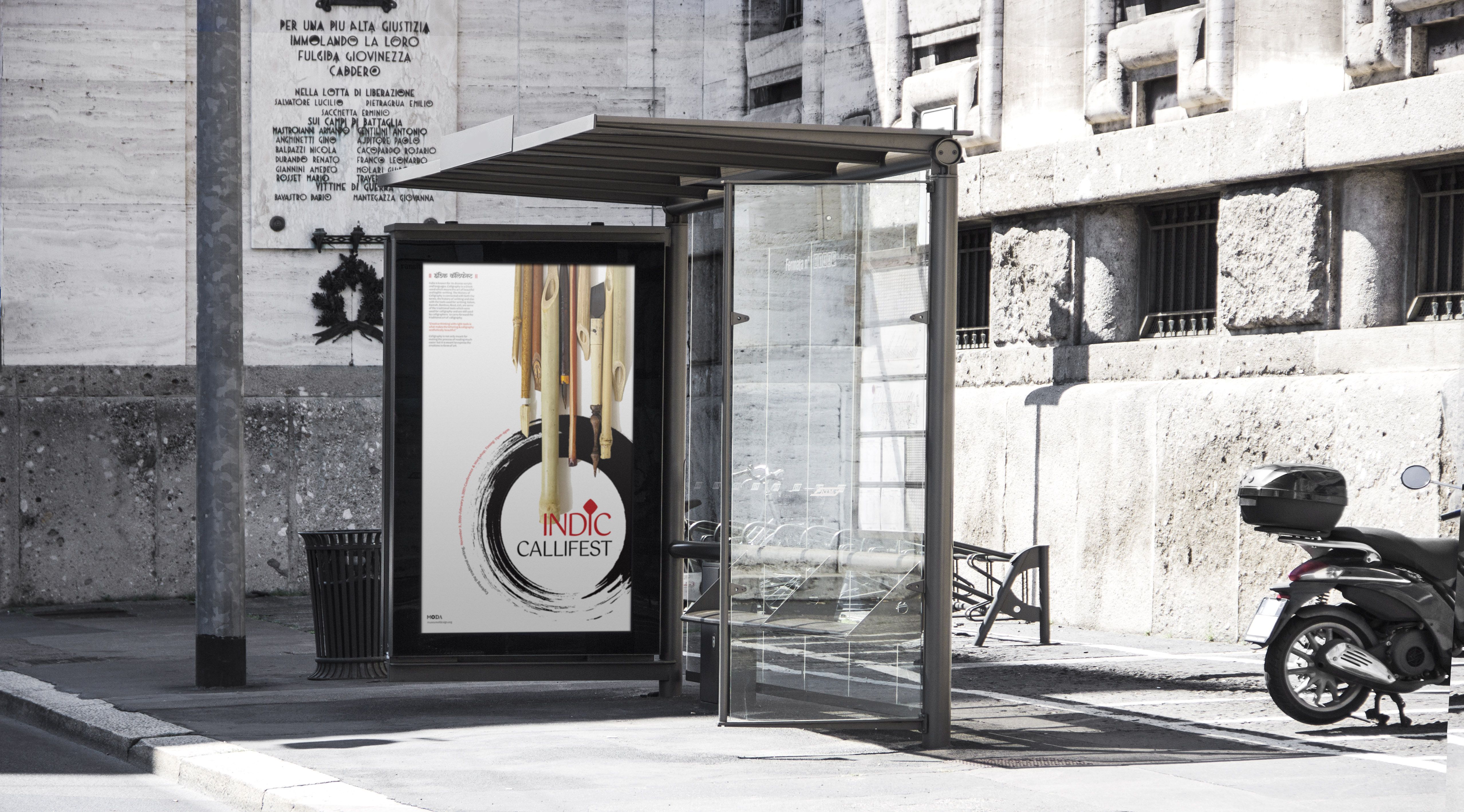 Series of Calligraphic Event Poster - Indic Callifest,  | International Design Awards Winners