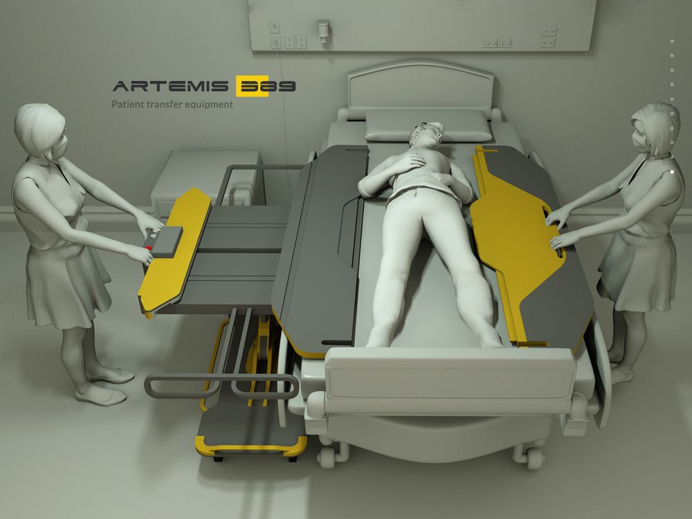 Artemis 389 - Patient Transfer Equipment,  | International Design Awards Winners