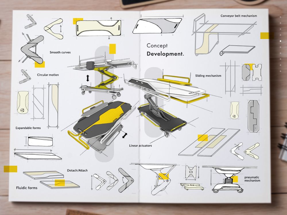 Artemis 389 - Patient Transfer Equipment,  | International Design Awards Winners