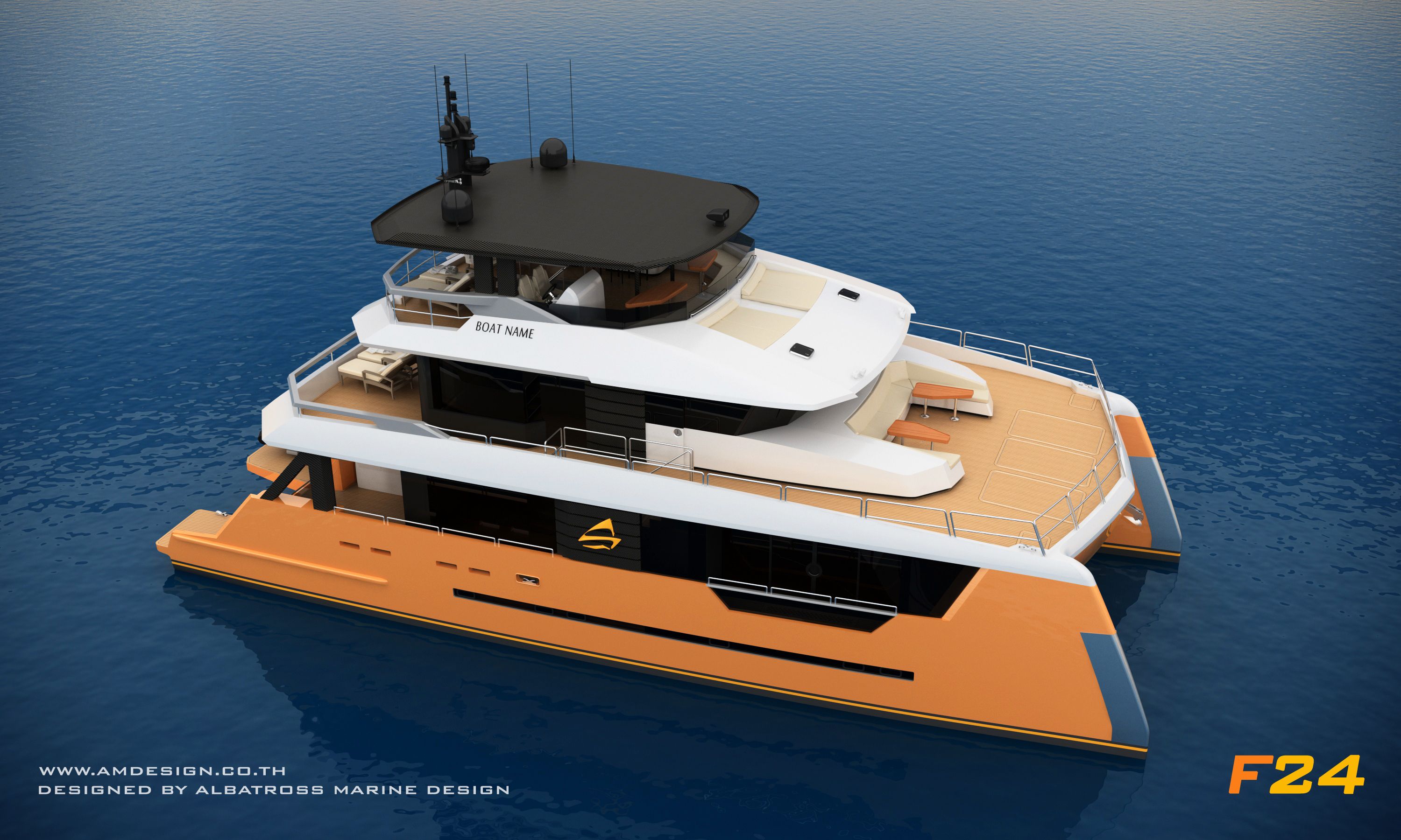 F24 CATAMARAN YACHT, Albatross Marine Design | International Design Awards Winners