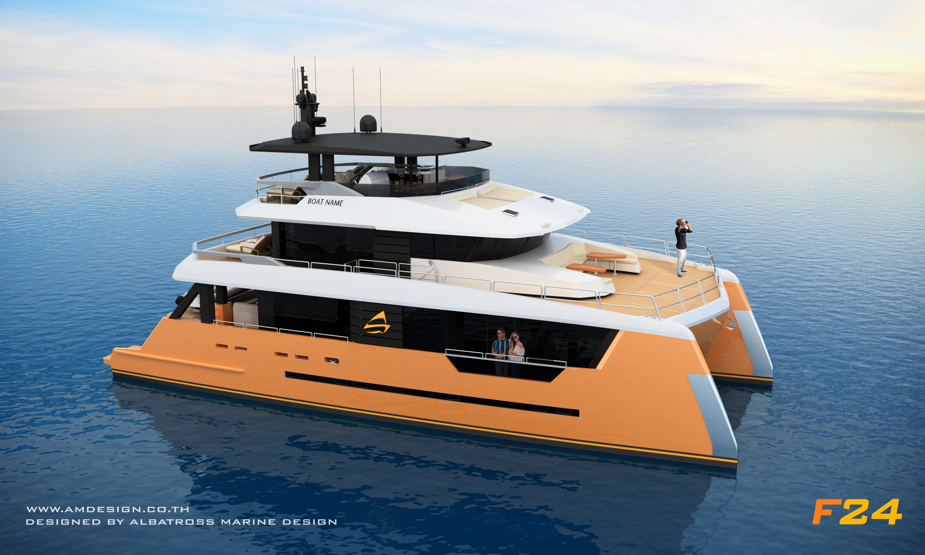 F24 CATAMARAN YACHT, Albatross Marine Design | International Design Awards Winners