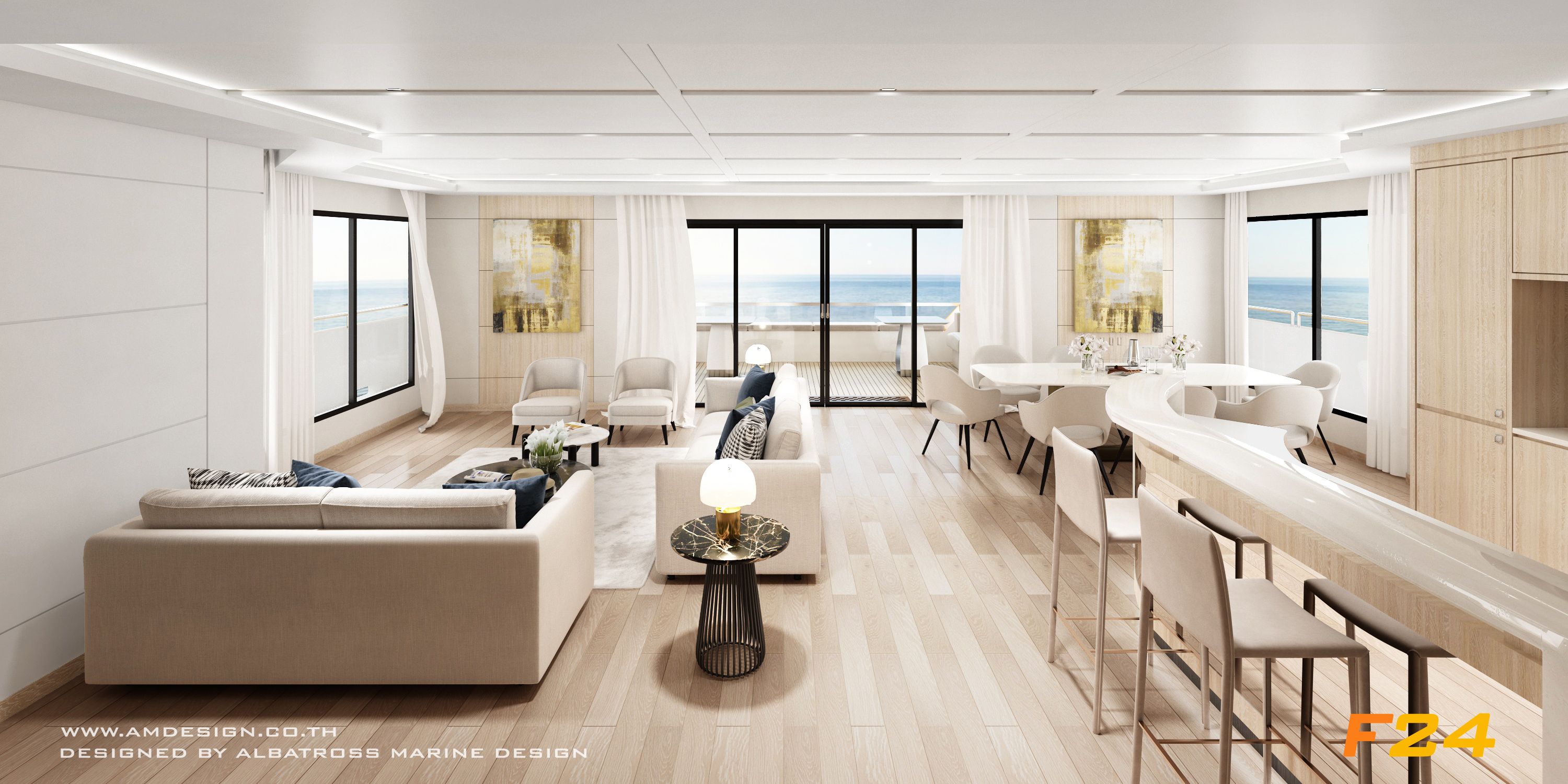 F24 CATAMARAN YACHT, Albatross Marine Design | International Design Awards Winners