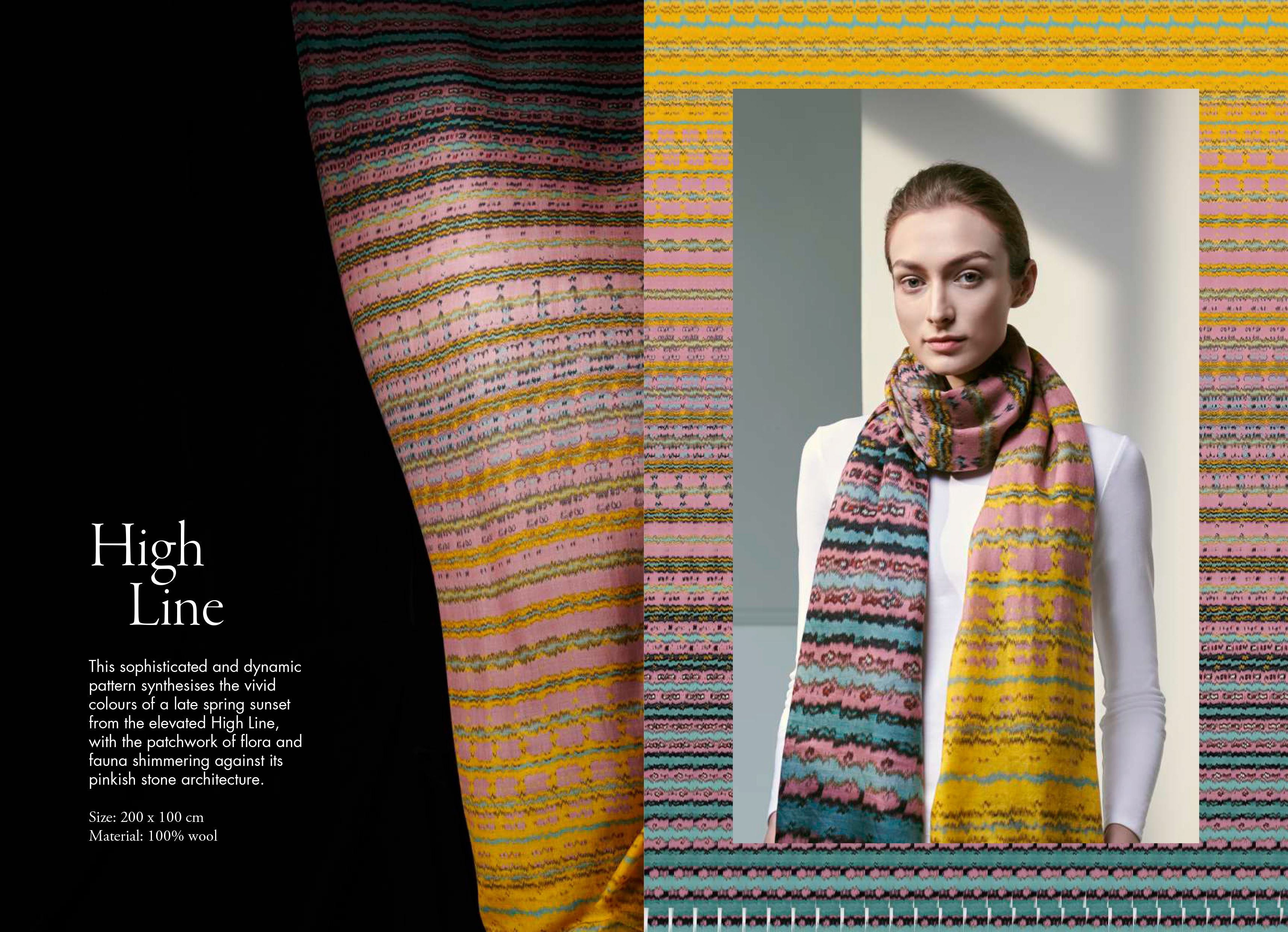 2021 New York City Wool Scarf Collection, Yen Ting Cho Studio | International Design Awards Winners