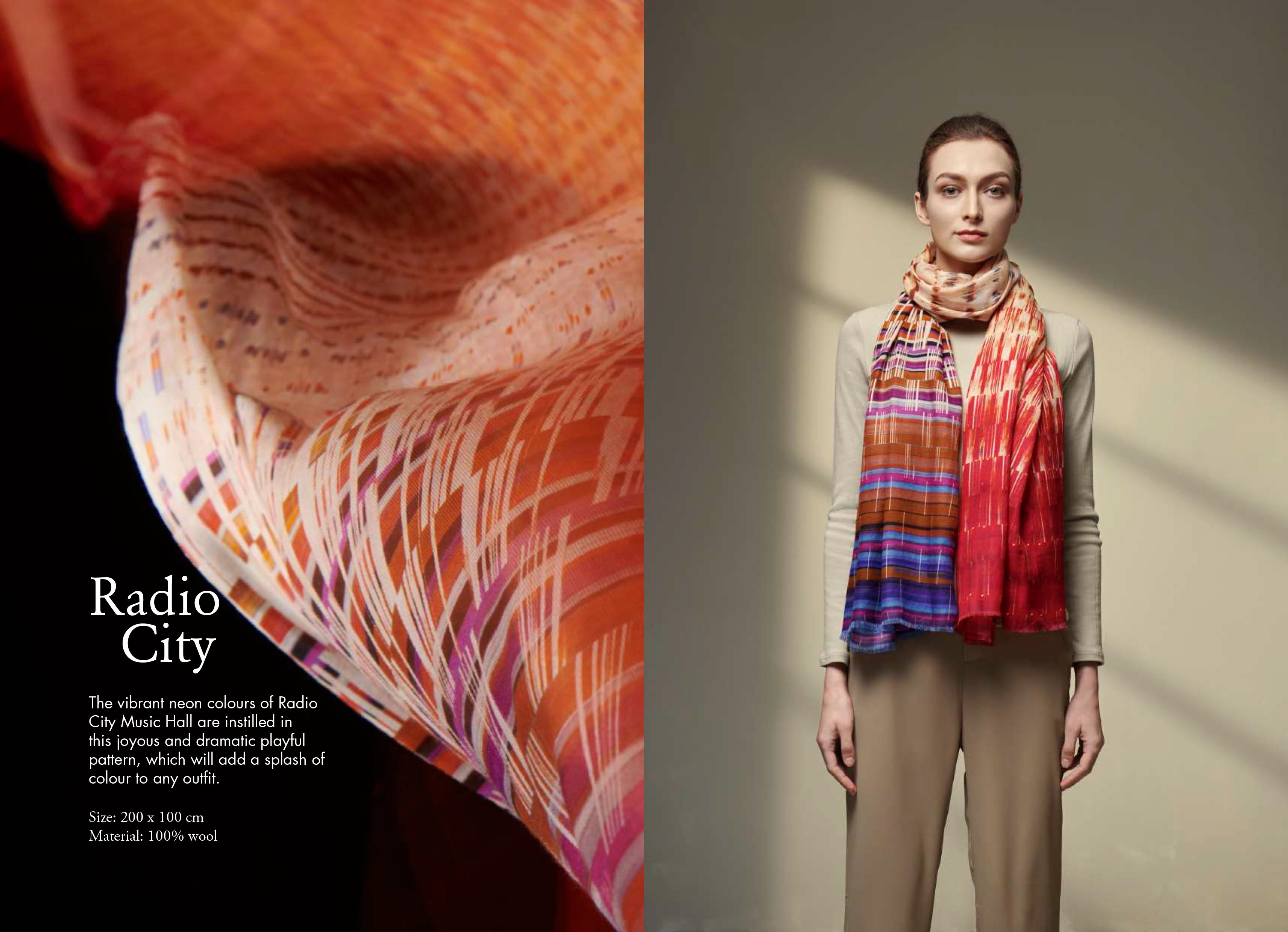 2021 New York City Wool Scarf Collection, Yen Ting Cho Studio | International Design Awards Winners