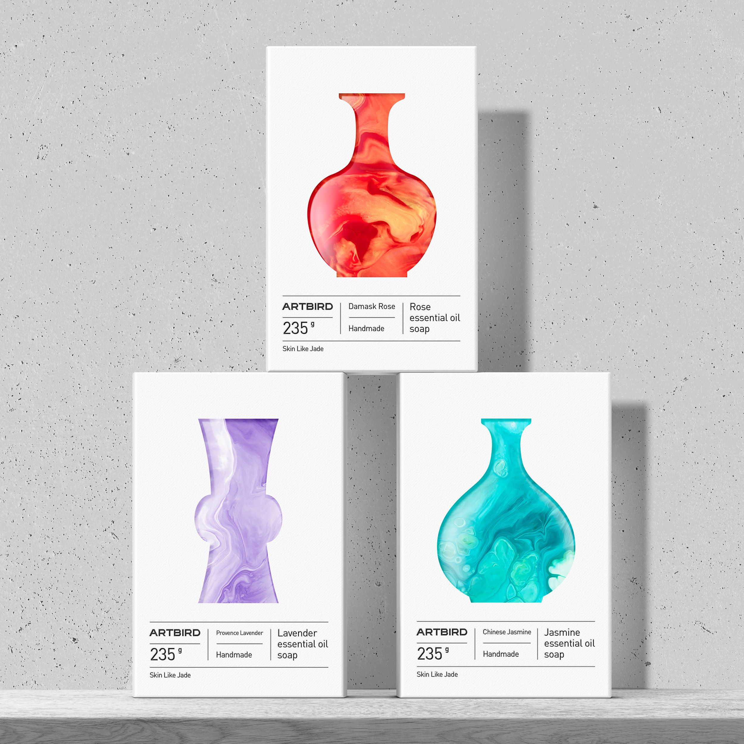 ARTBIRD manual soap packaging design, Hou Zhangyong Packaging Design | International Design Awards Winners