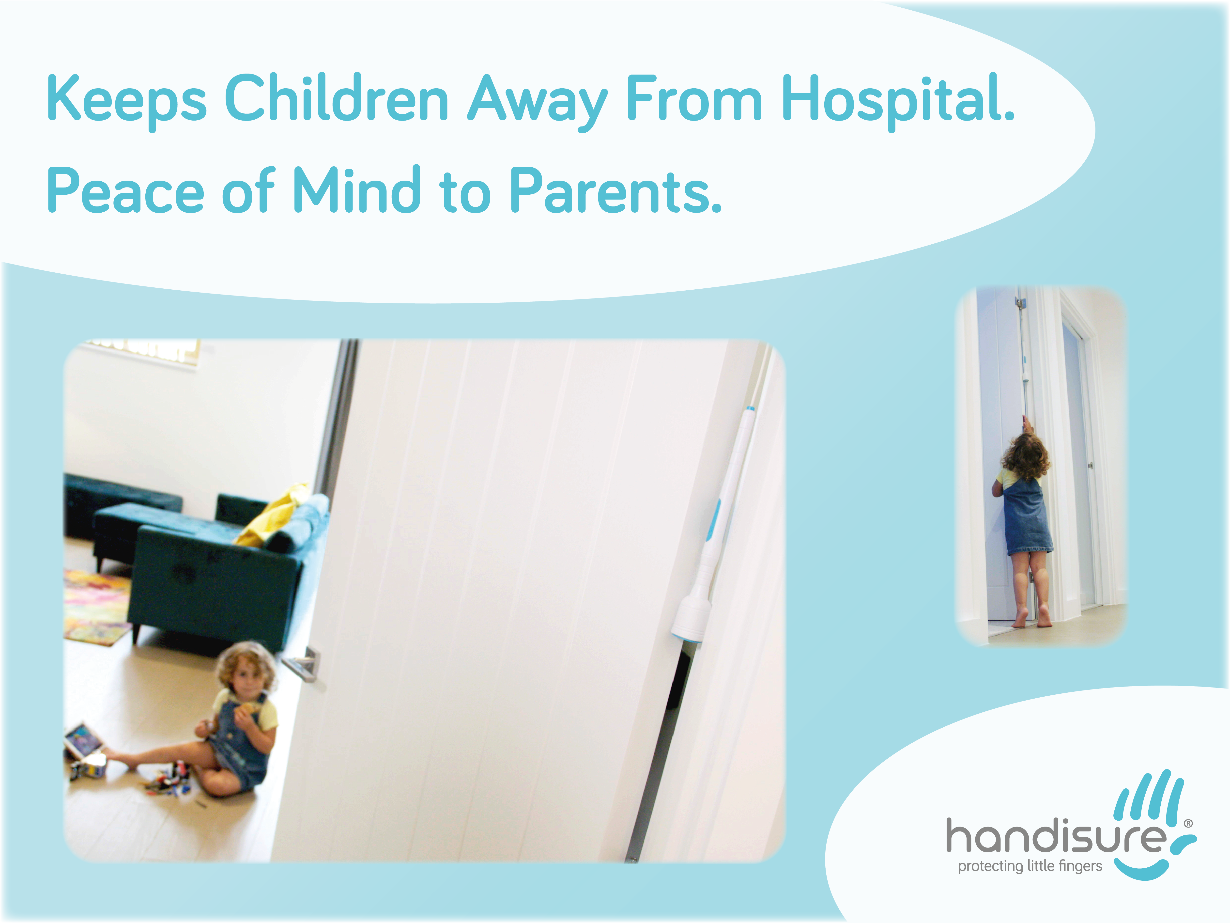 handisure: The Fix & Forget, Child Safety Doorstop,  | International Design Awards Winners