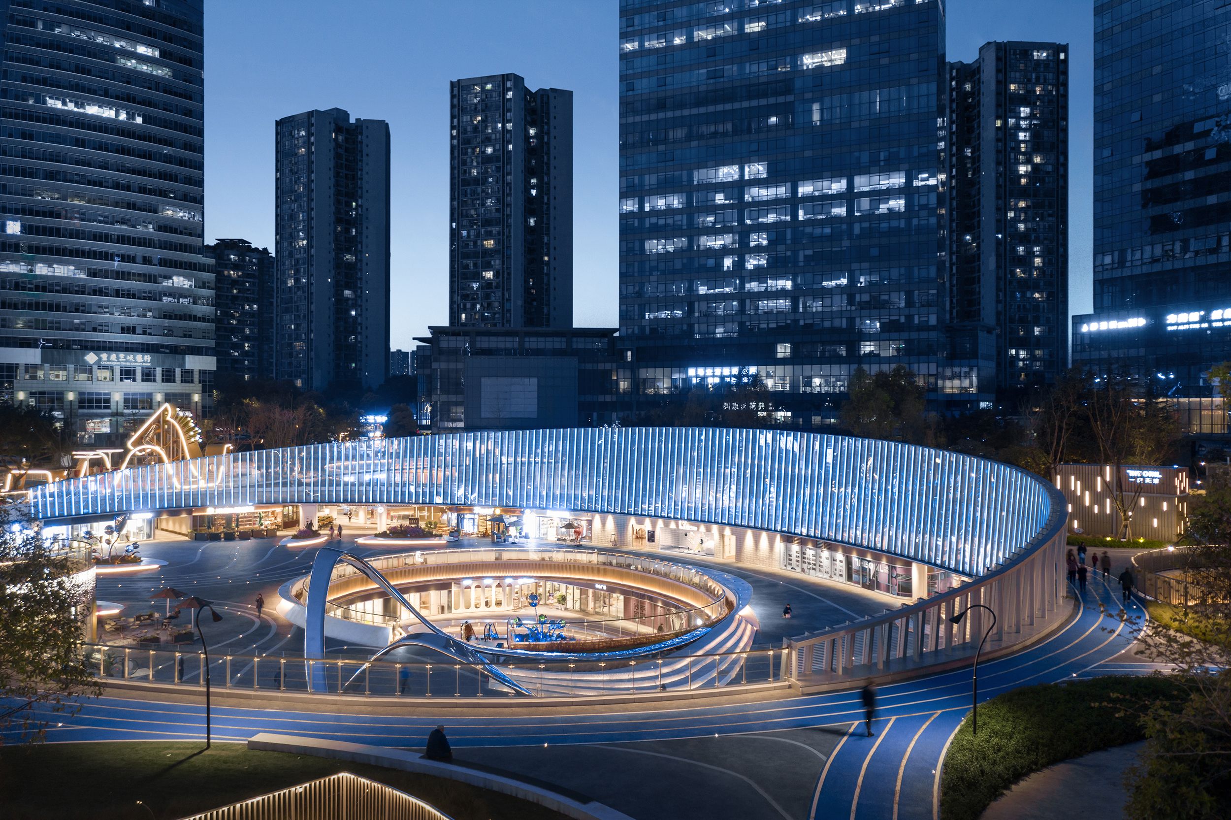 Chongqing Dowell The Oval, W+ Architecture Design Consulting (Shanghai) Co., Ltd. | International Design Awards Winners