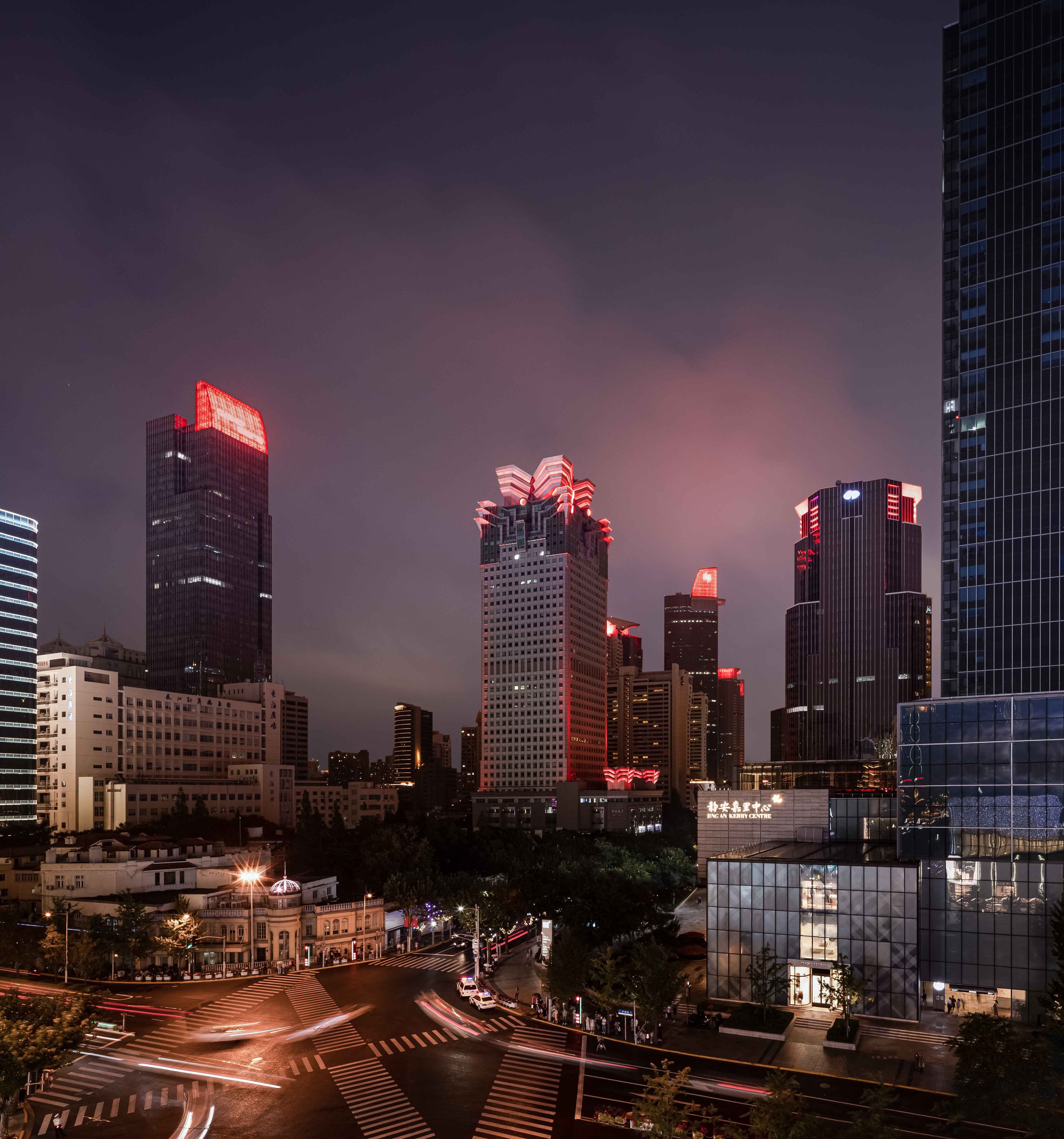 General lighting planning and design of buildings and landscapes in West Nanjing Road, Rdesign International Lighting | International Design Awards Winners