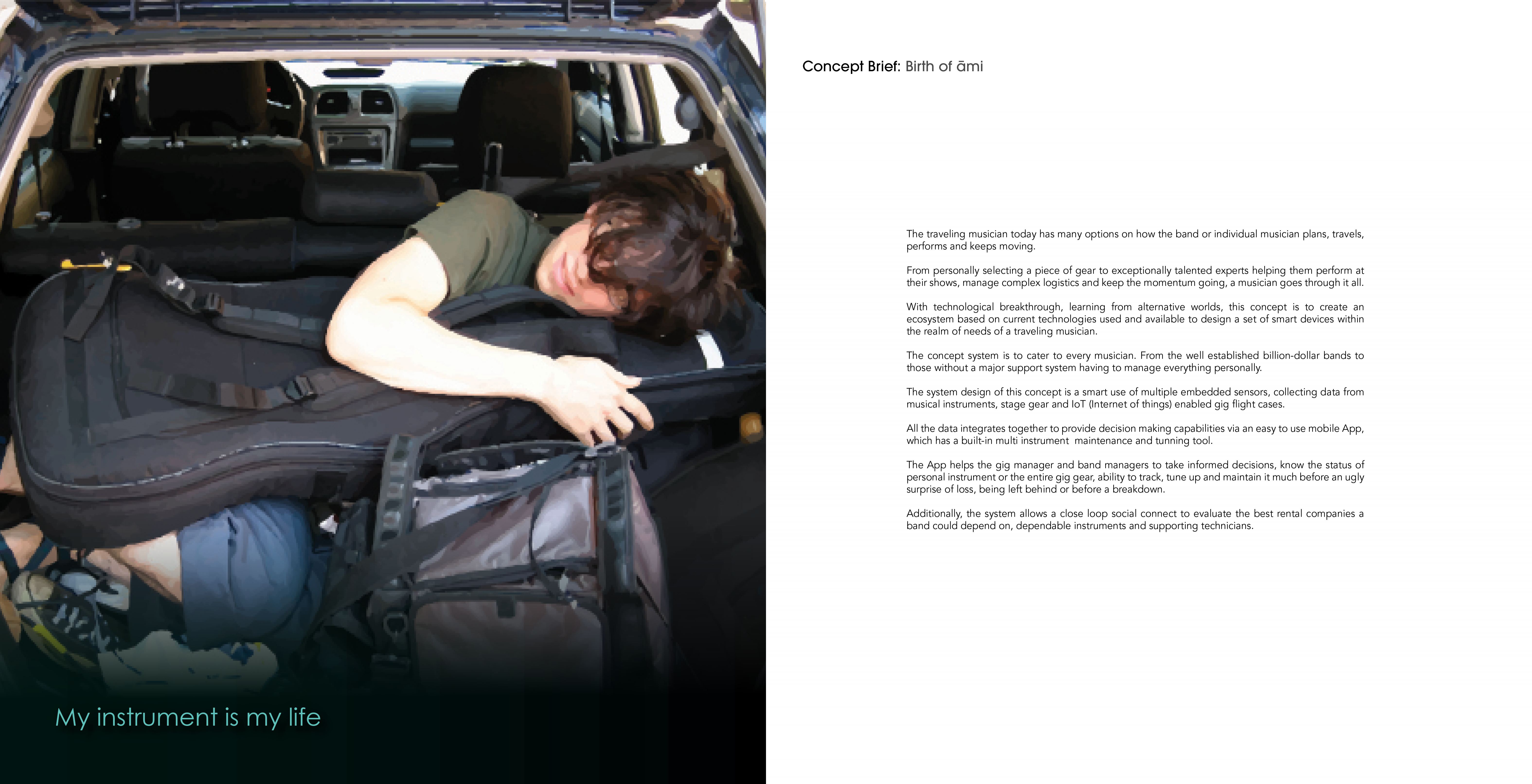 āmi : Stressfree Gig Tech, Independent | International Design Awards Winners