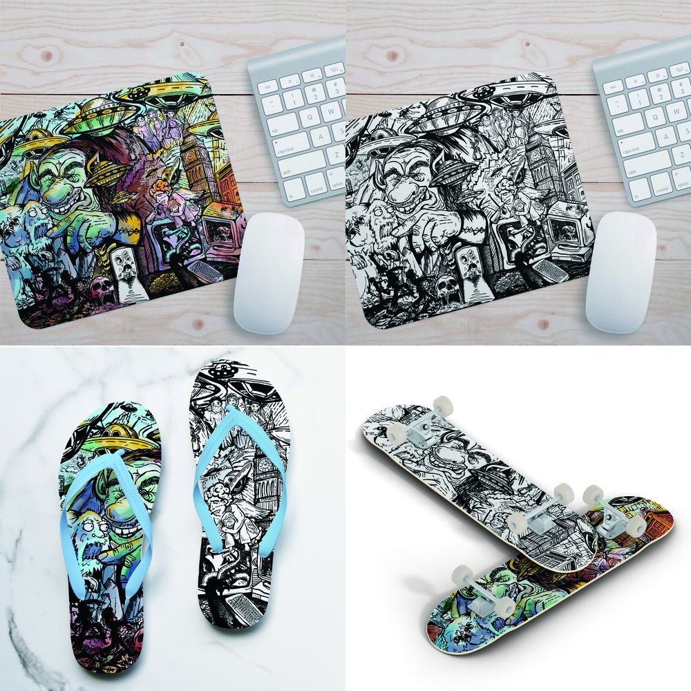 The Day The Saucers Came,  | International Design Awards Winners