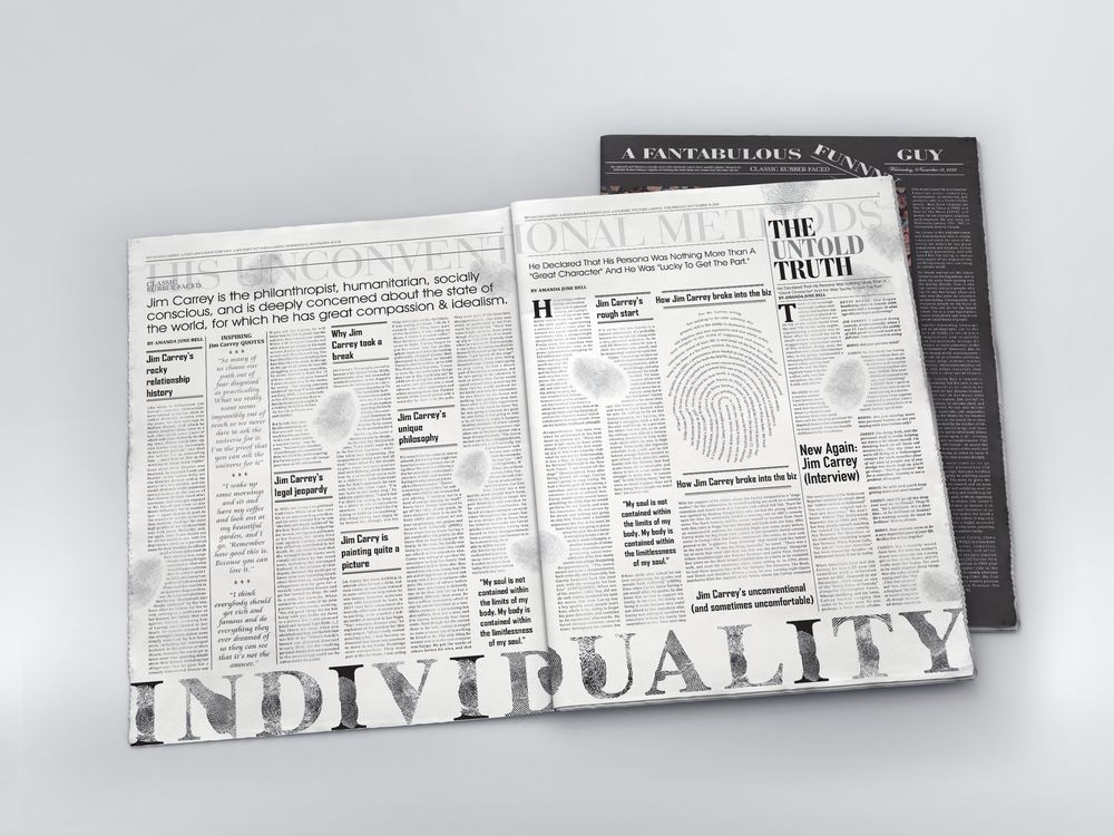 Hi I am Jim Carrey,  | International Design Awards Winners