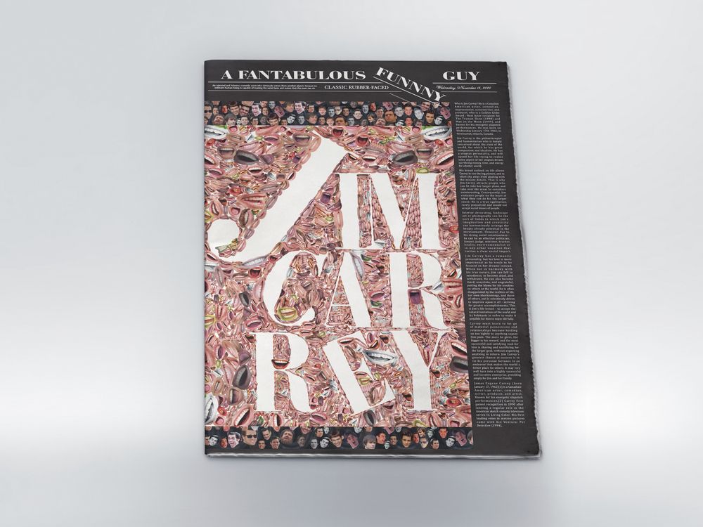 Hi I am Jim Carrey,  | International Design Awards Winners