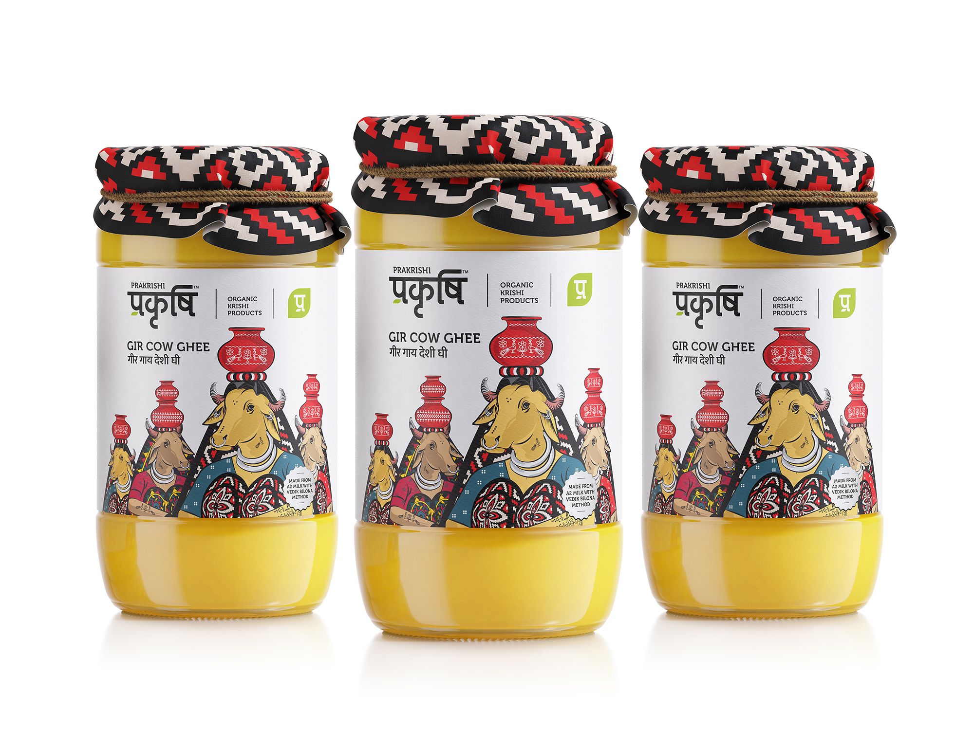 Prakrishi Ghee (Dairy Product), Sol Benito | International Design Awards Winners