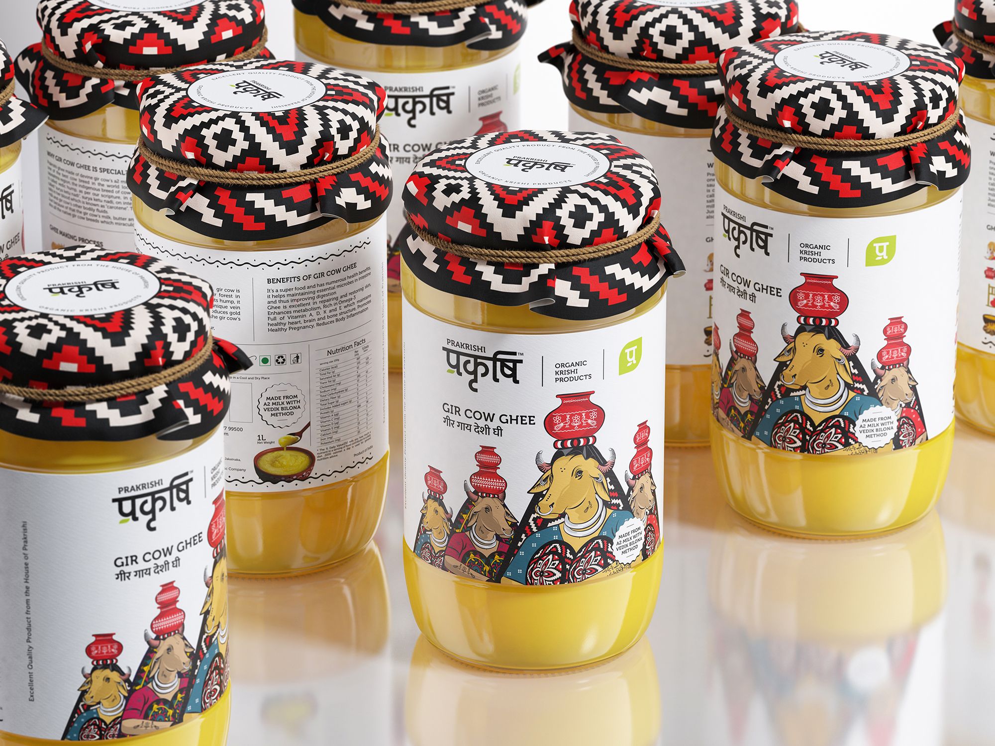 Prakrishi Ghee (Dairy Product), Sol Benito | International Design Awards Winners