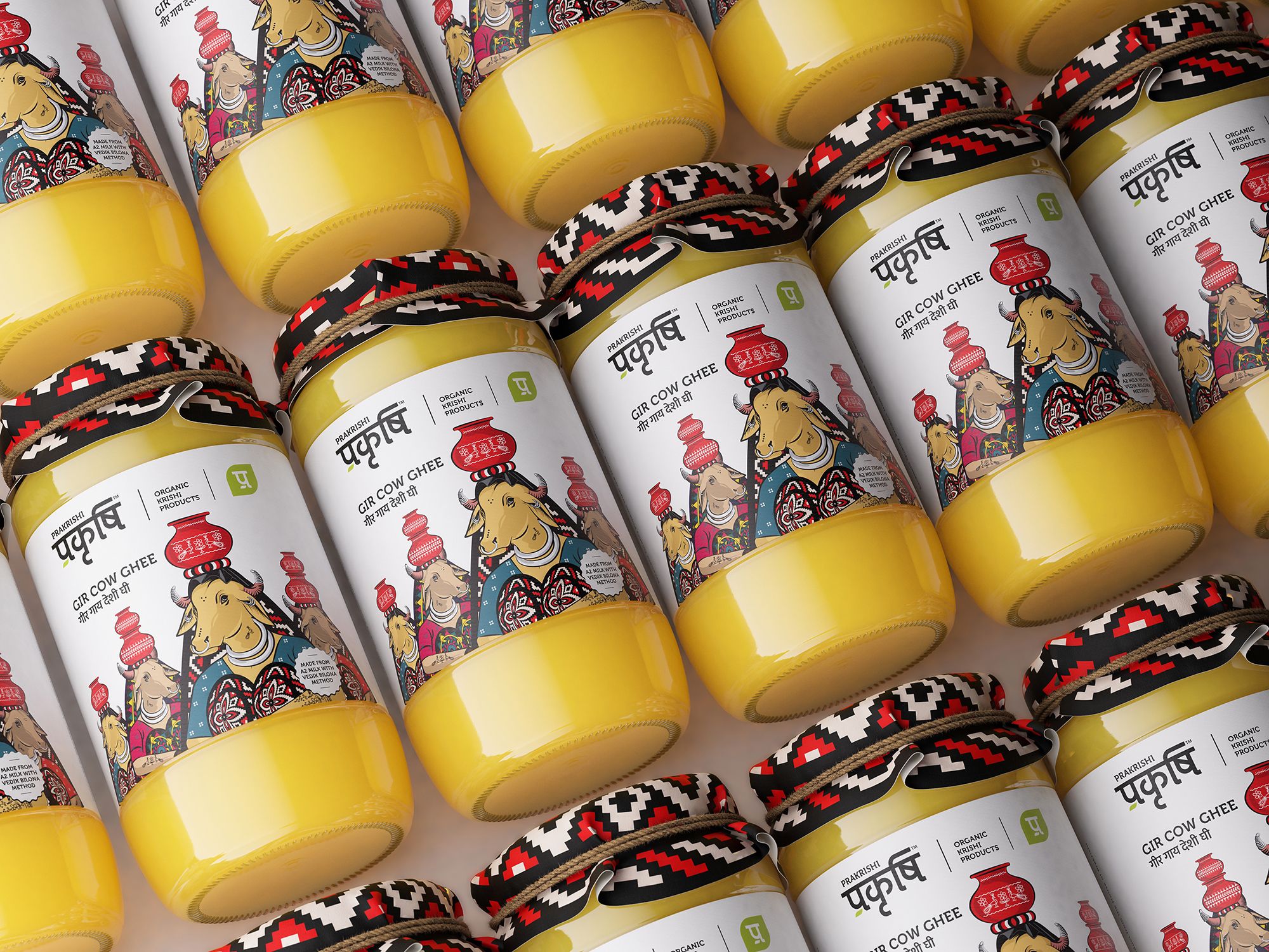 Prakrishi Ghee (Dairy Product), Sol Benito | International Design Awards Winners