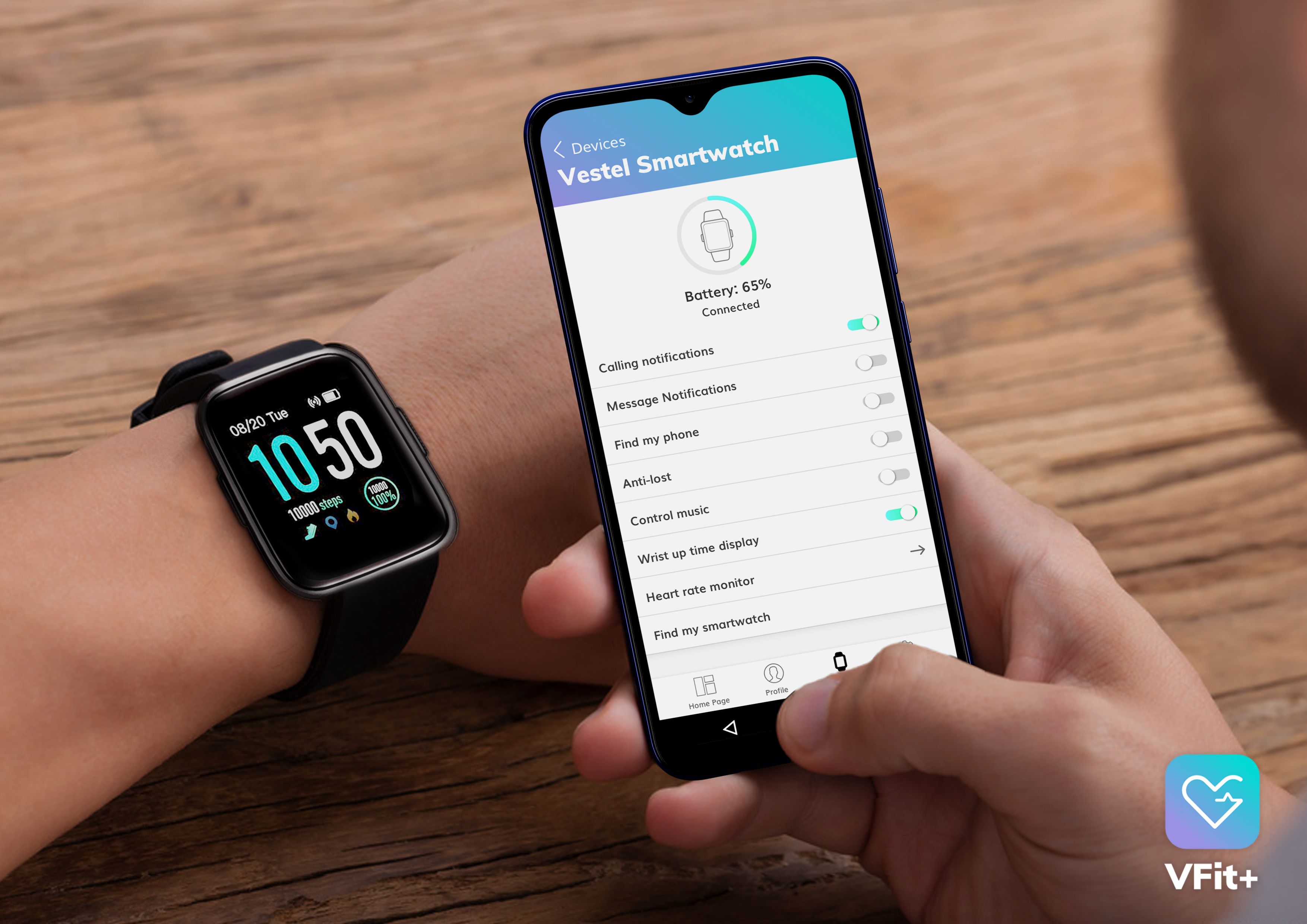 VFit+ Mobile Application, Vestel Electronics Corp. | International Design Awards Winners