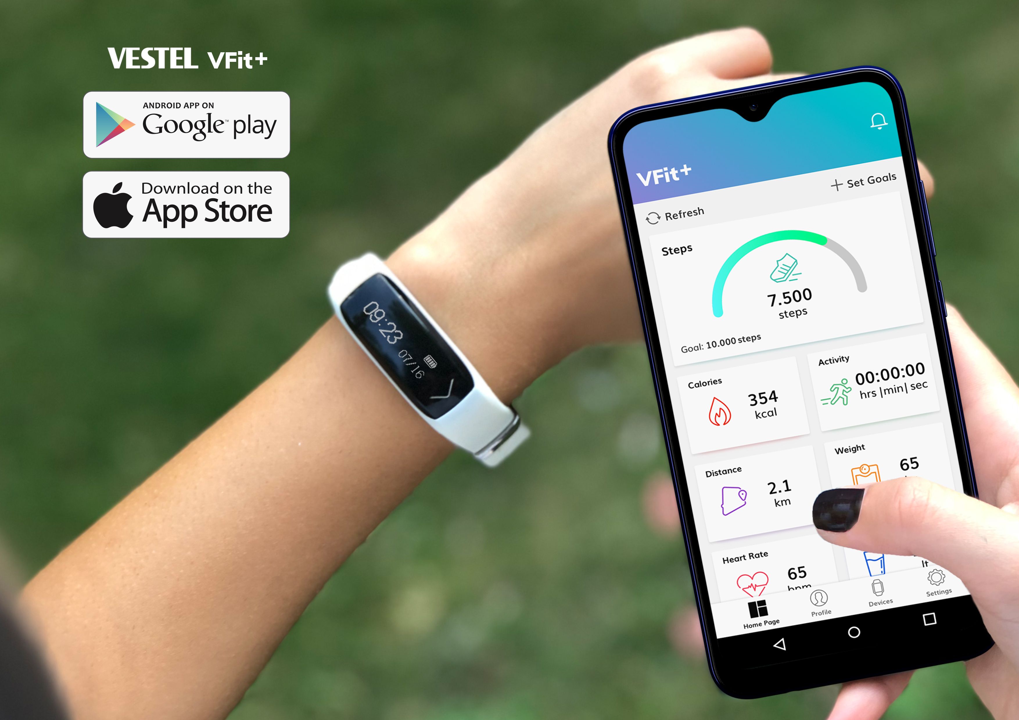 VFit+ Mobile Application, Vestel Electronics Corp. | International Design Awards Winners