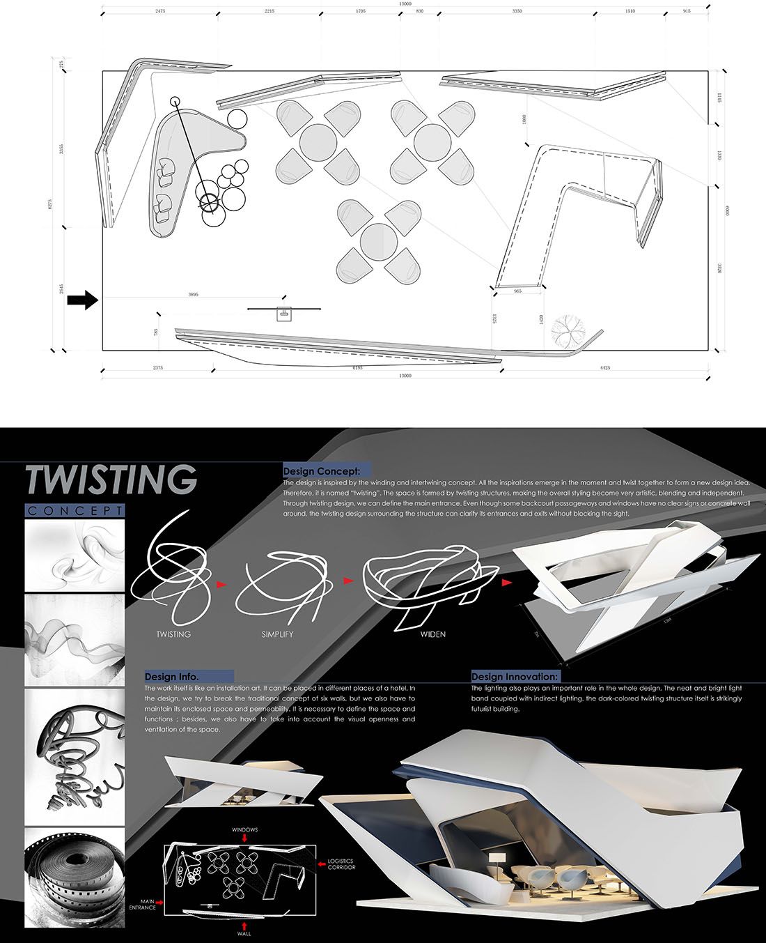 TWISTING, KLID ( Kris Lin International Design) | International Design Awards Winners