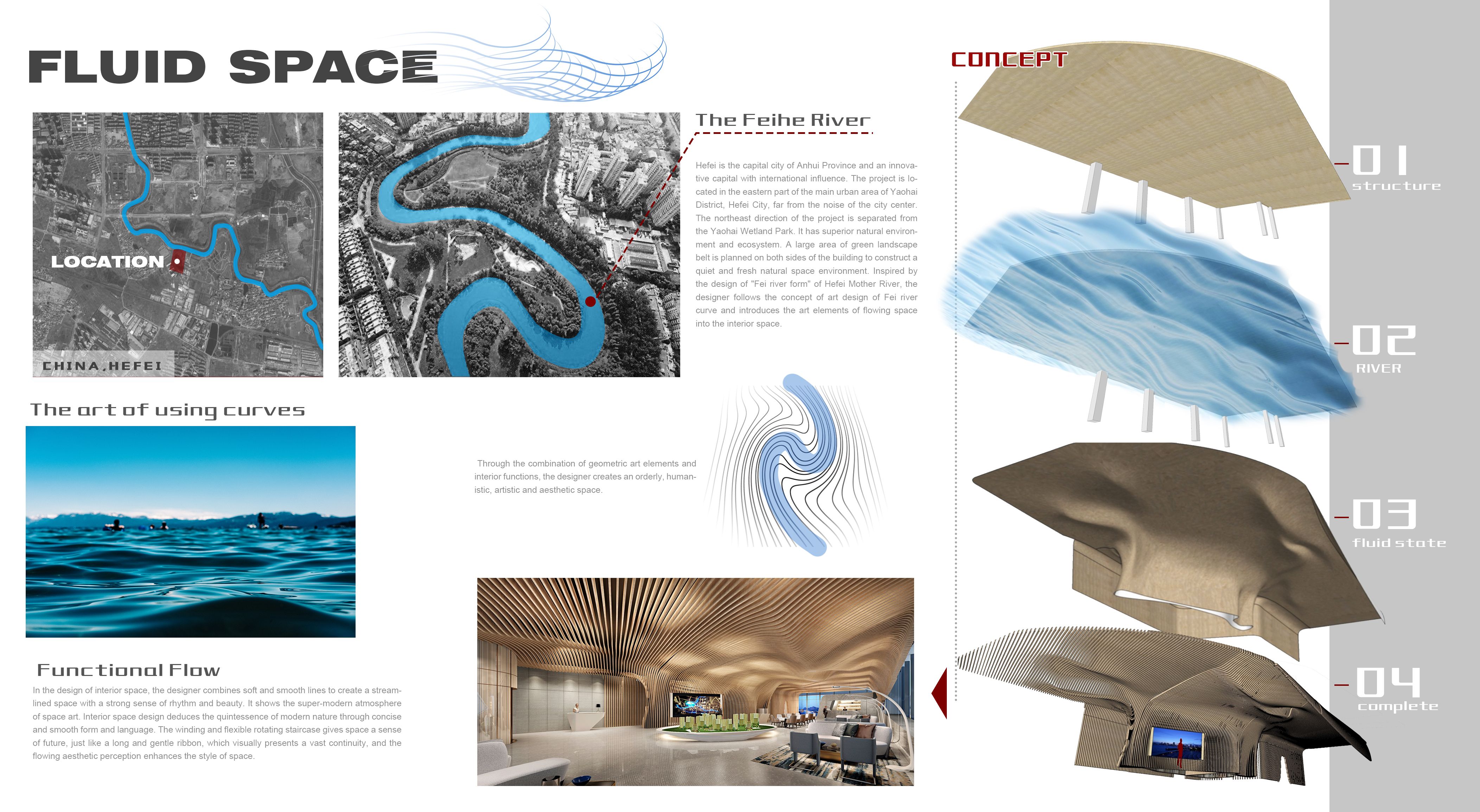Fluid Space, KLID ( Kris Lin International Design) | International Design Awards Winners