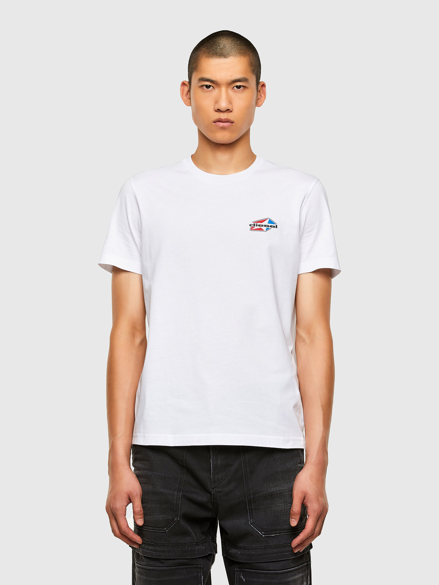 Ripley - POLERA T DIEGOS K36 T SHIRT 100 BLANCO DIESEL