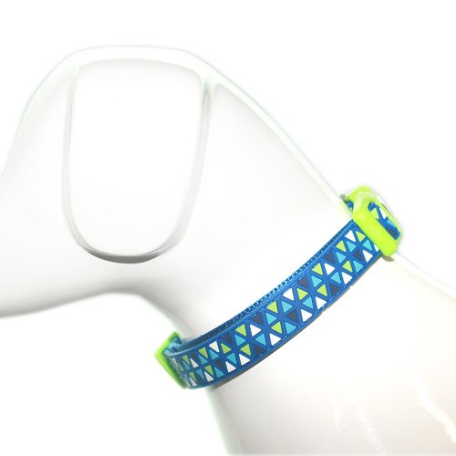COLLAR TRIÁNGULO AZUL TALLA M PERRO MASCAN - 2