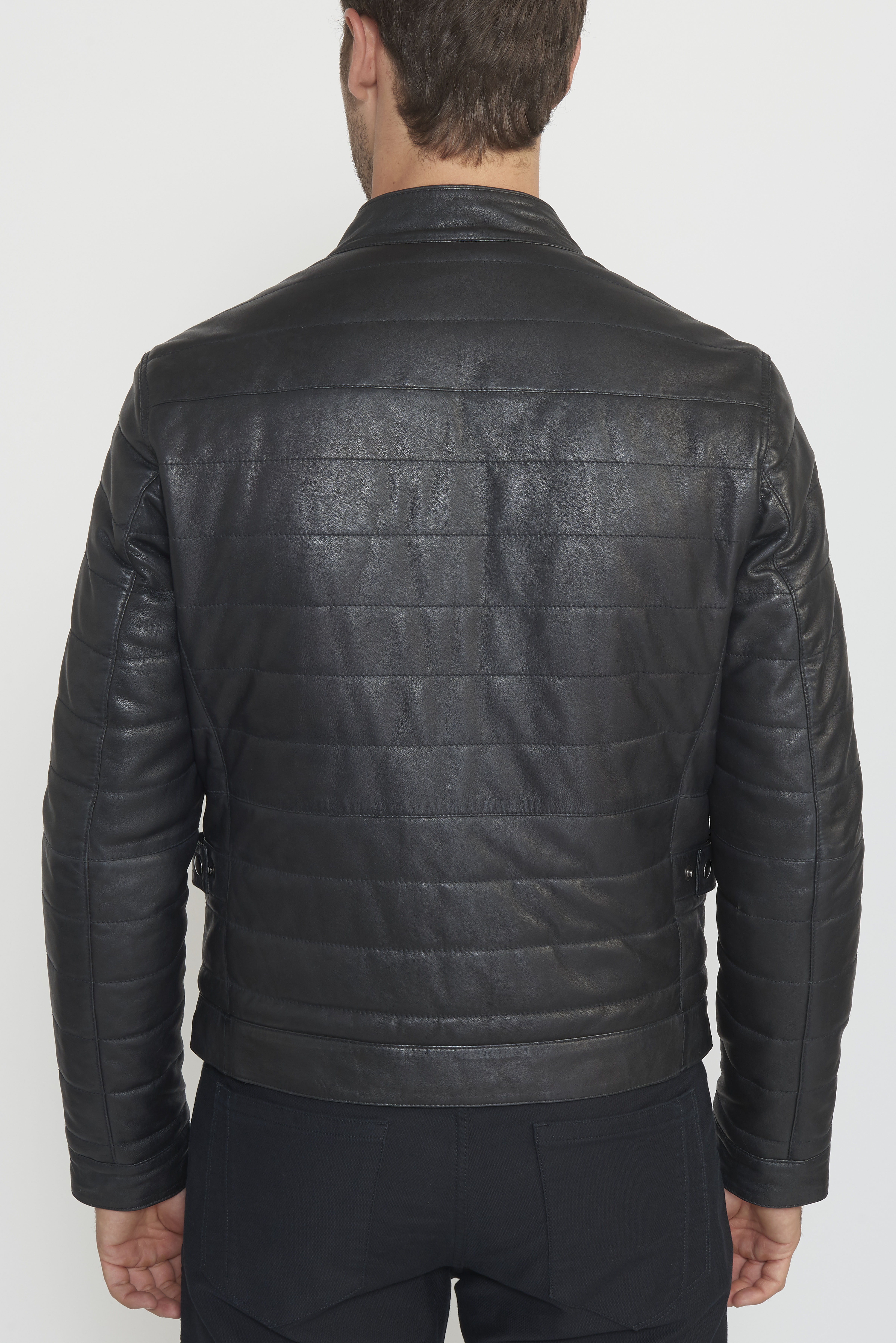 Chaqueta casual acolchada azul Perry Ellis - CH00080 a – Villaromana