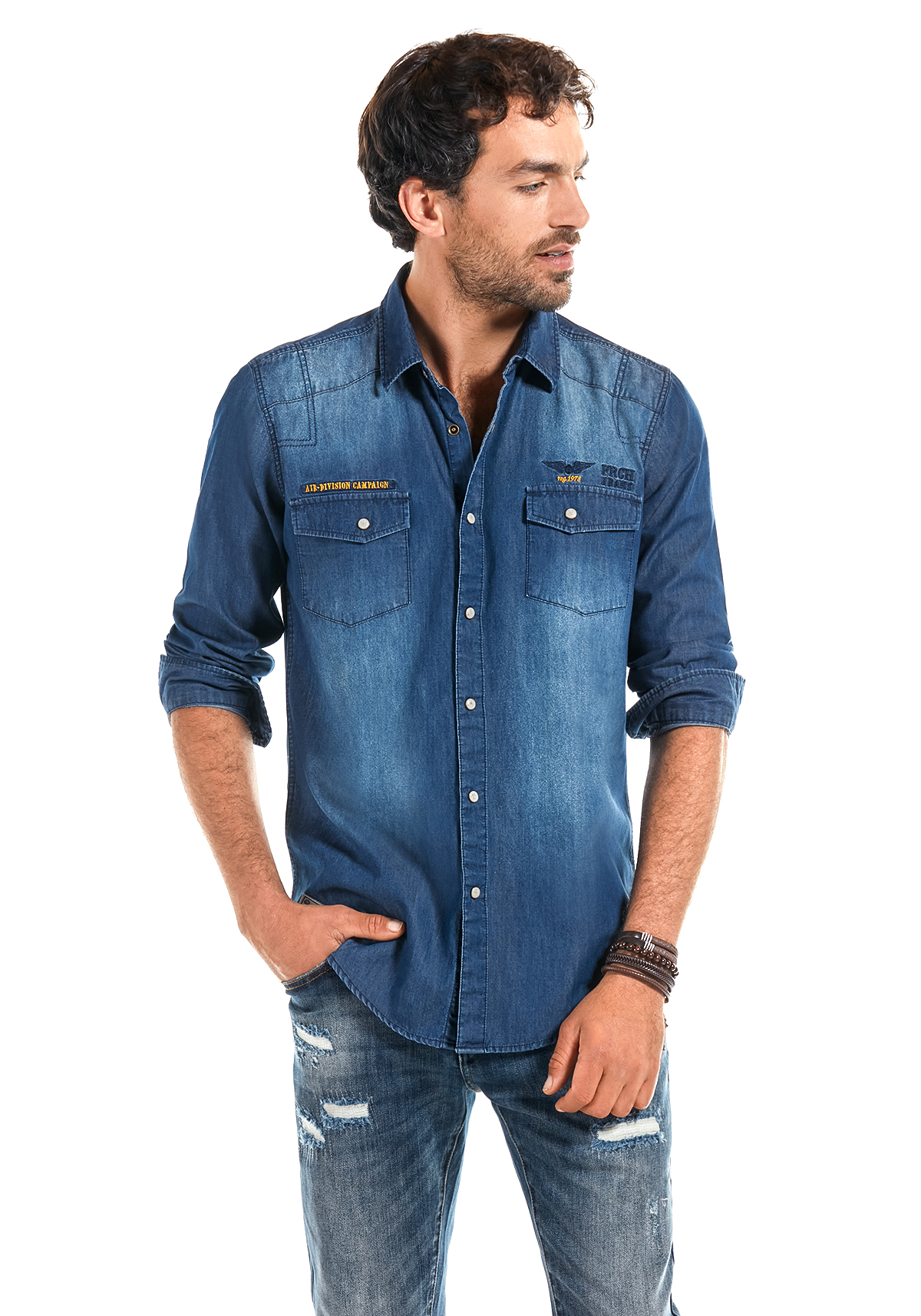 camisas sport para hombres