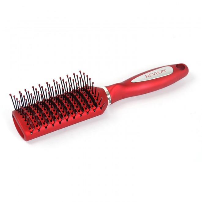 Ripley - REVLON CEPILLO VENTILADO ACABADO SUAVE ROJO 1 UNIDAD