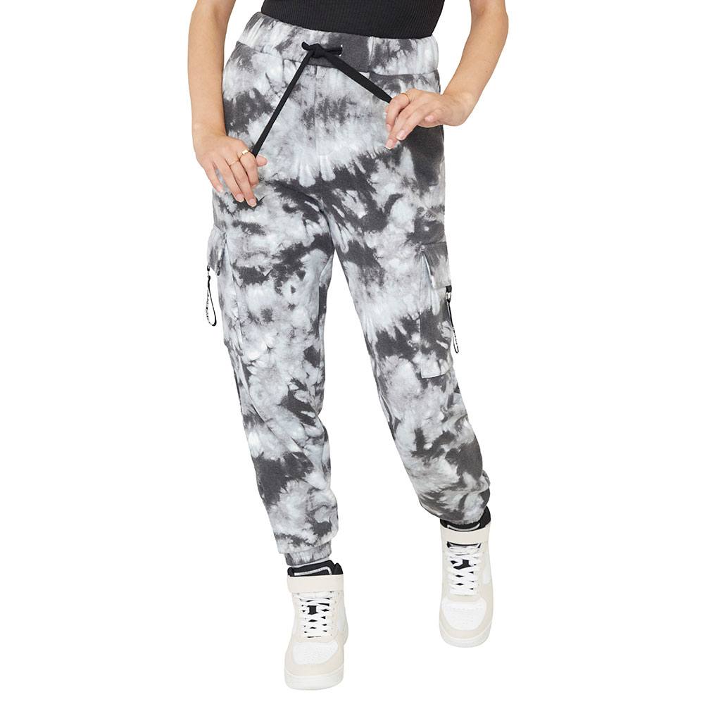 Jogger - Tie Dye Negro - Praia Brava