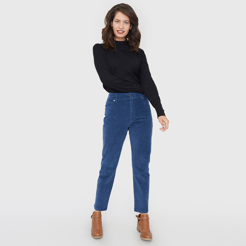 Ripley - PANTALON COTELE FLORES SFERA