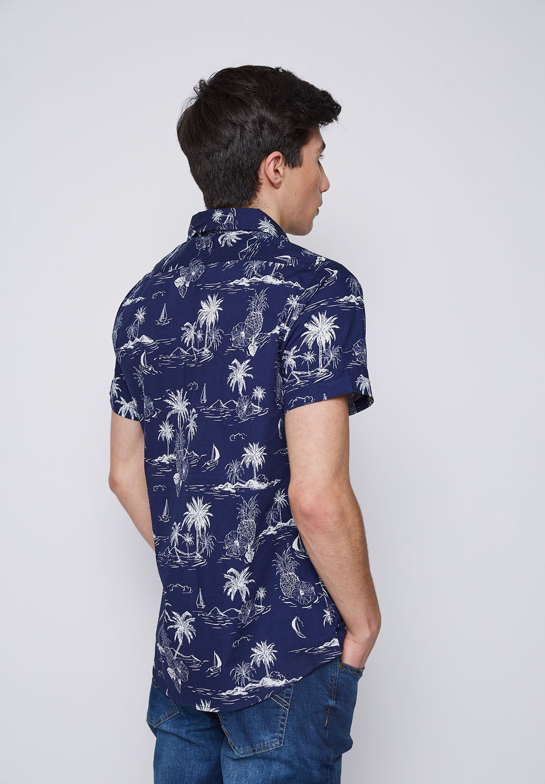 Ripley - CAMISA DENIM 2 BOLSILLOS HOMBRE M/L MIKE`S